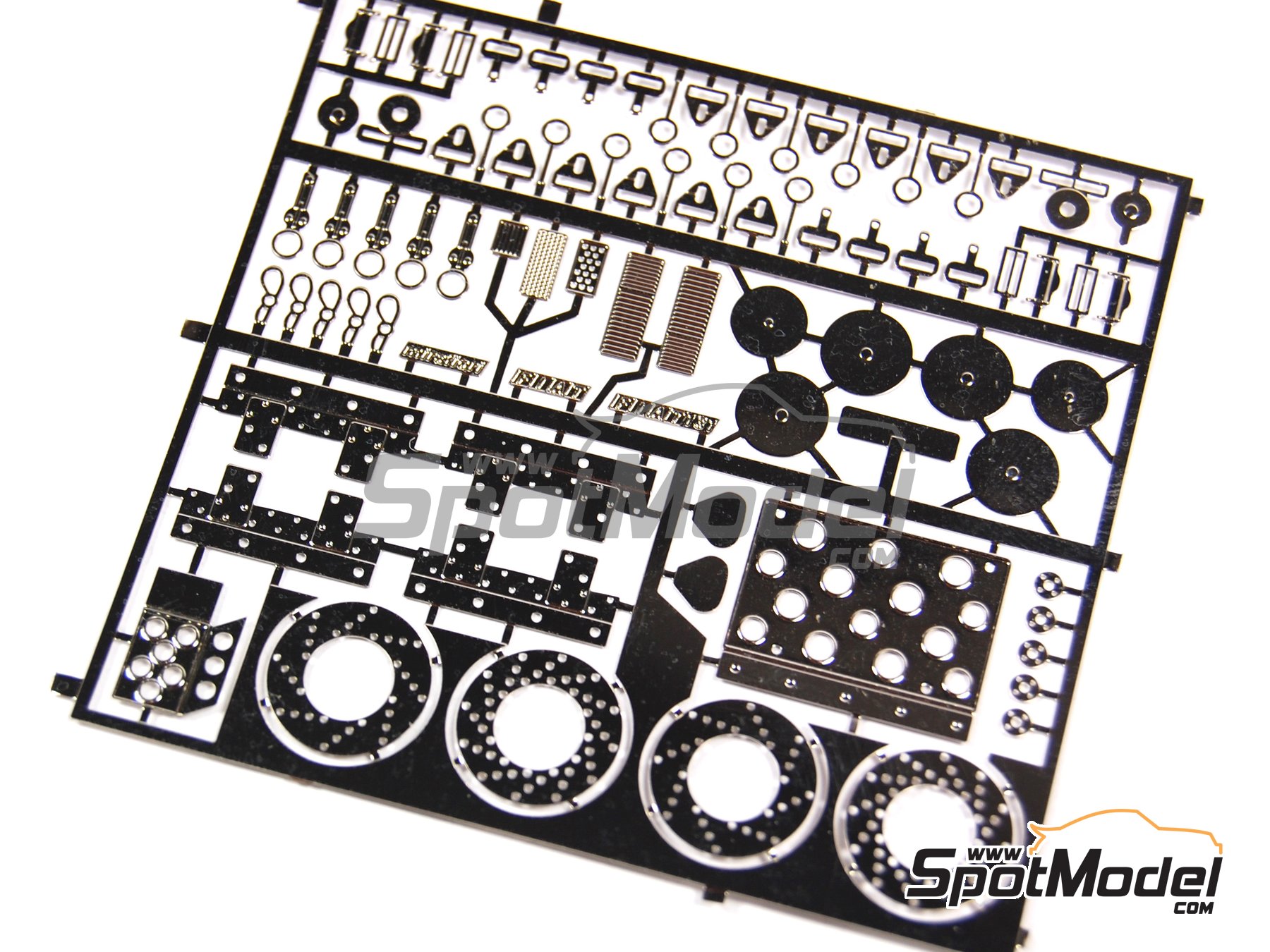 Image 7: Fiat 131 Abarth Group 4 | Detail up set in 1/24 scale manufactured by Renaissance Models (ref.&nbsp;TK24-202, also TK24/202)