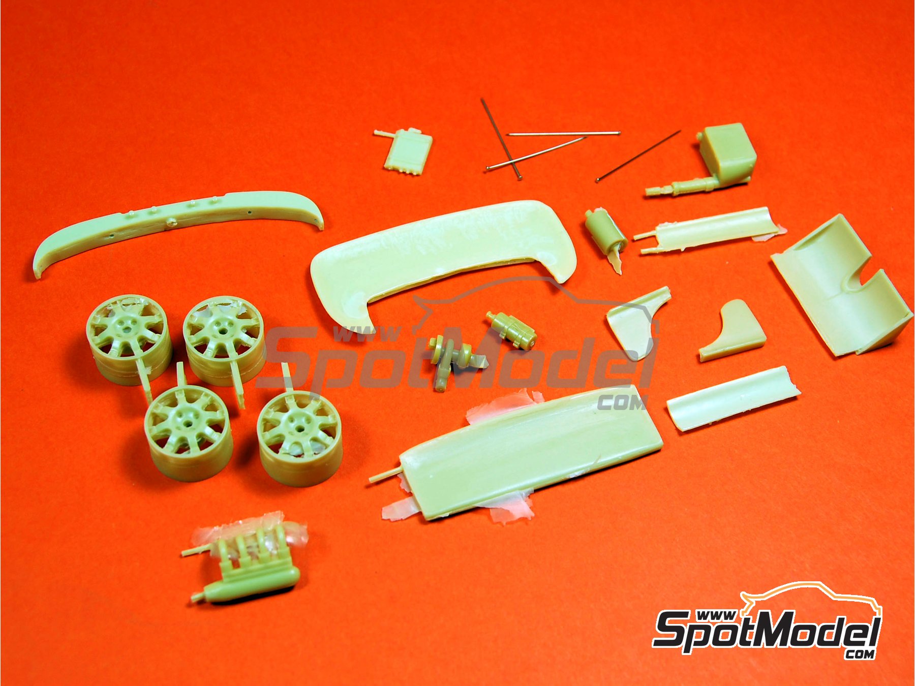 Image 17: Peugeot 205 Turbo 16 sponsored by Camel Shell - Pikes Peak Climb Hill Race 1987 | Marking / livery in 1/24 scale manufactured by Renaissance Models (ref.&nbsp;TK24-206, also TK24/206)