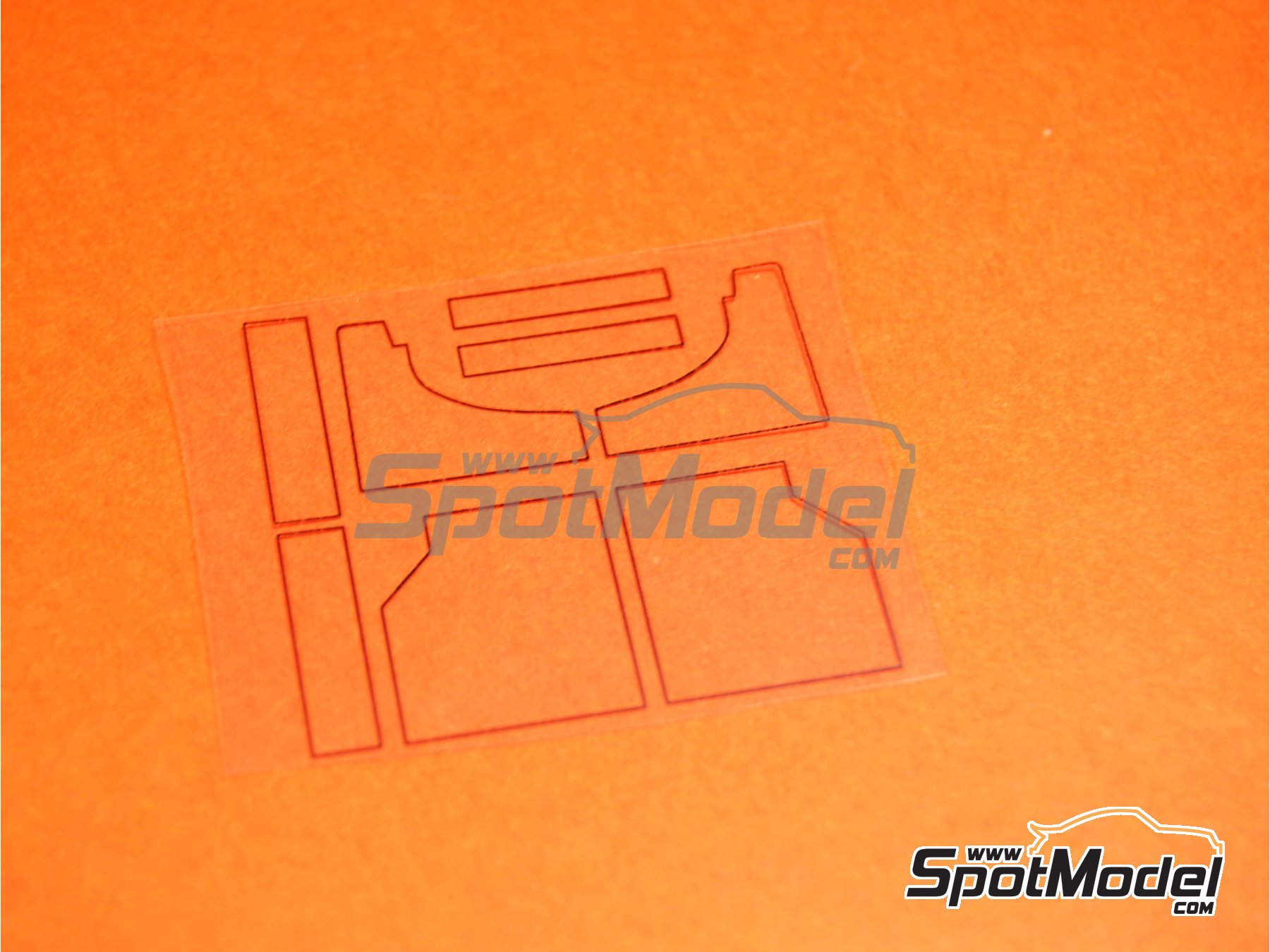 Image 26: Peugeot 205 Turbo 16 sponsored by Camel Shell - Pikes Peak Climb Hill Race 1987 | Marking / livery in 1/24 scale manufactured by Renaissance Models (ref.&nbsp;TK24-206, also TK24/206)