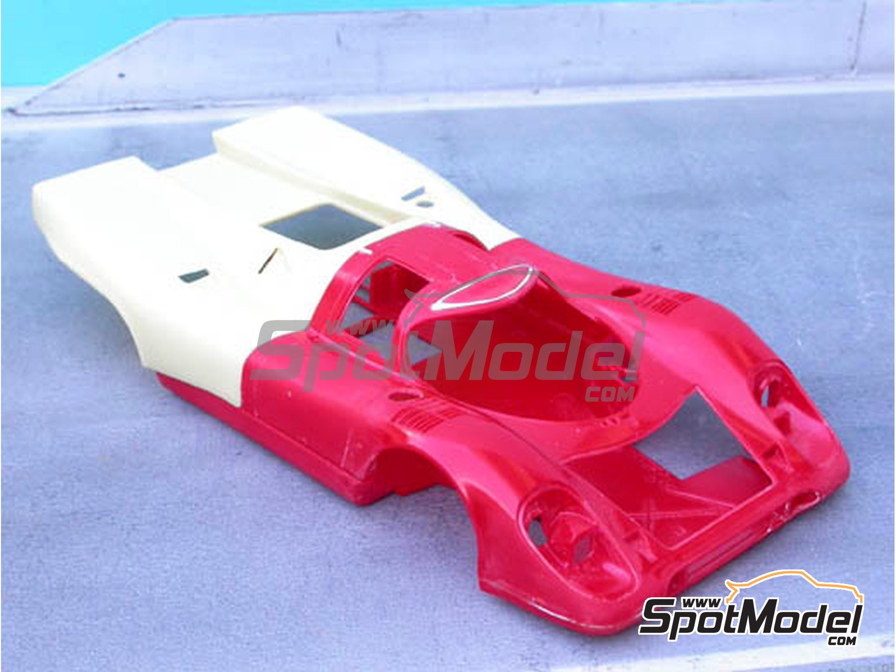 Image 3: Porsche 917K capot | Transkit in 1/24 scale manufactured by Renaissance Models (ref.&nbsp;TK24-207, also TK24/207)