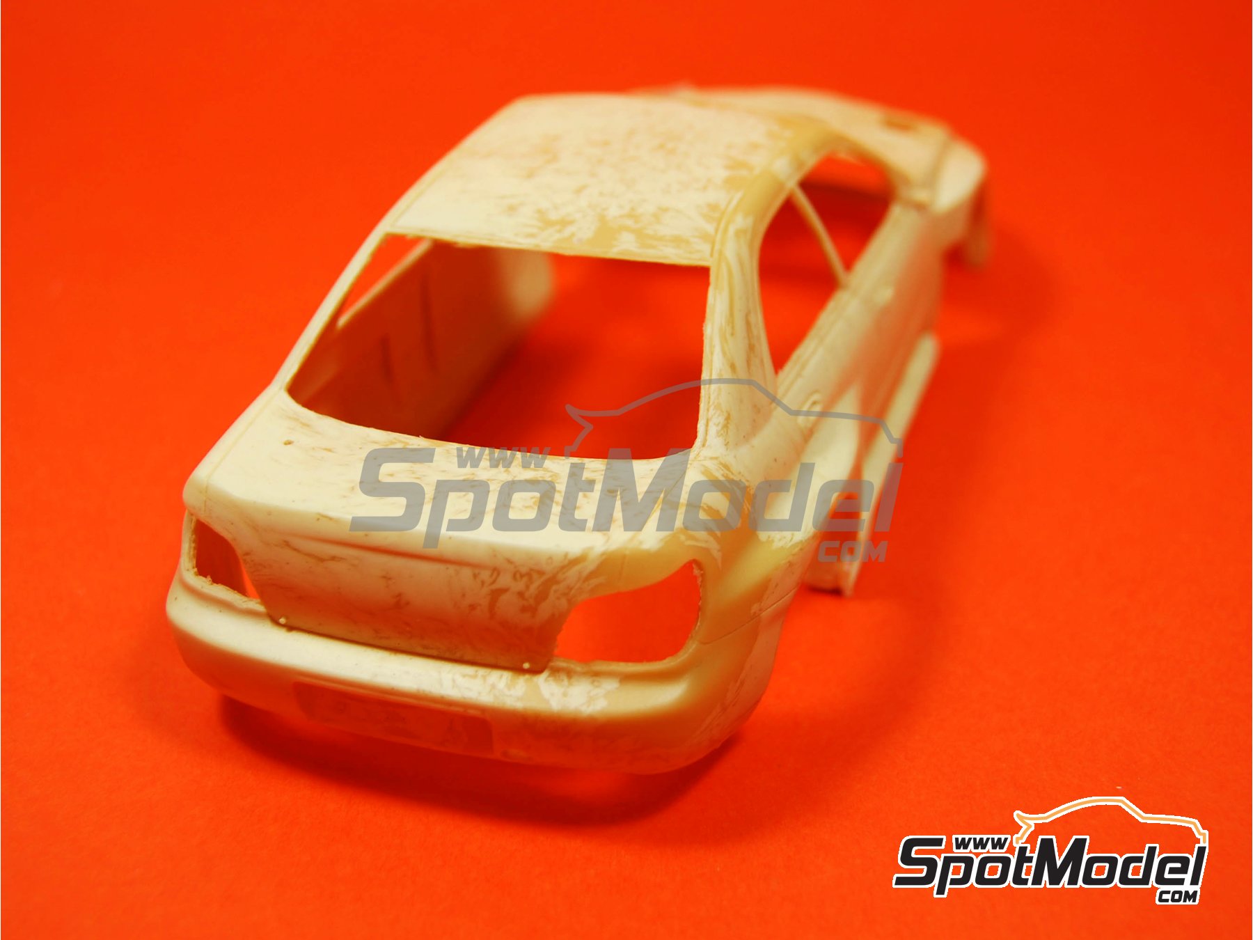 Image 2: Subaru WRC S12B Equipo Subaru World Rally Team - Rally de Monte Carlo - Rallye Automobile de Monte-Carlo 2008 | Decoración en escala 1/24 fabricado por Renaissance Models (ref. TK24-274, tambien TK24/274)