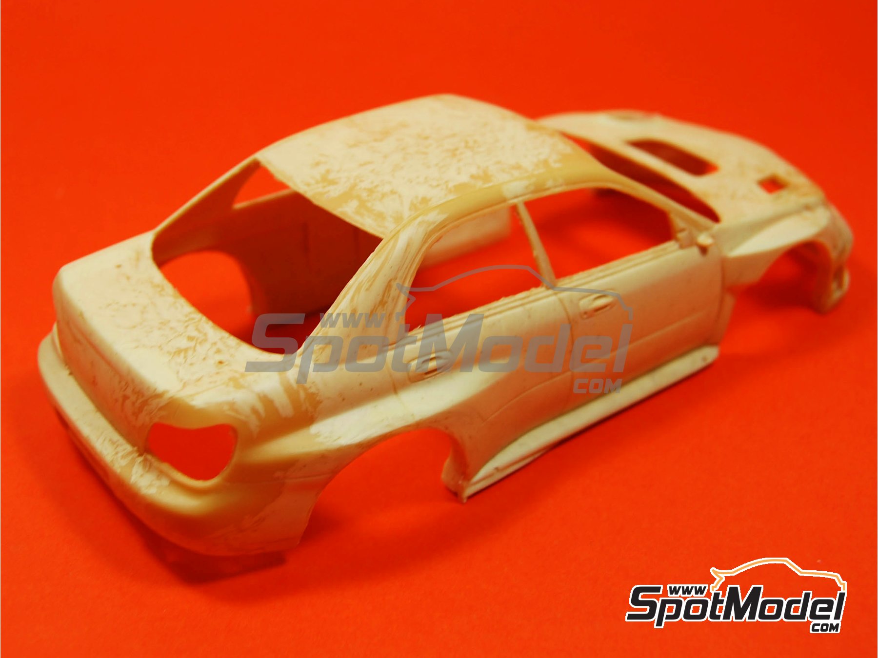 Image 3: Subaru WRC S12B Equipo Subaru World Rally Team - Rally de Monte Carlo - Rallye Automobile de Monte-Carlo 2008 | Decoración en escala 1/24 fabricado por Renaissance Models (ref. TK24-274, tambien TK24/274)