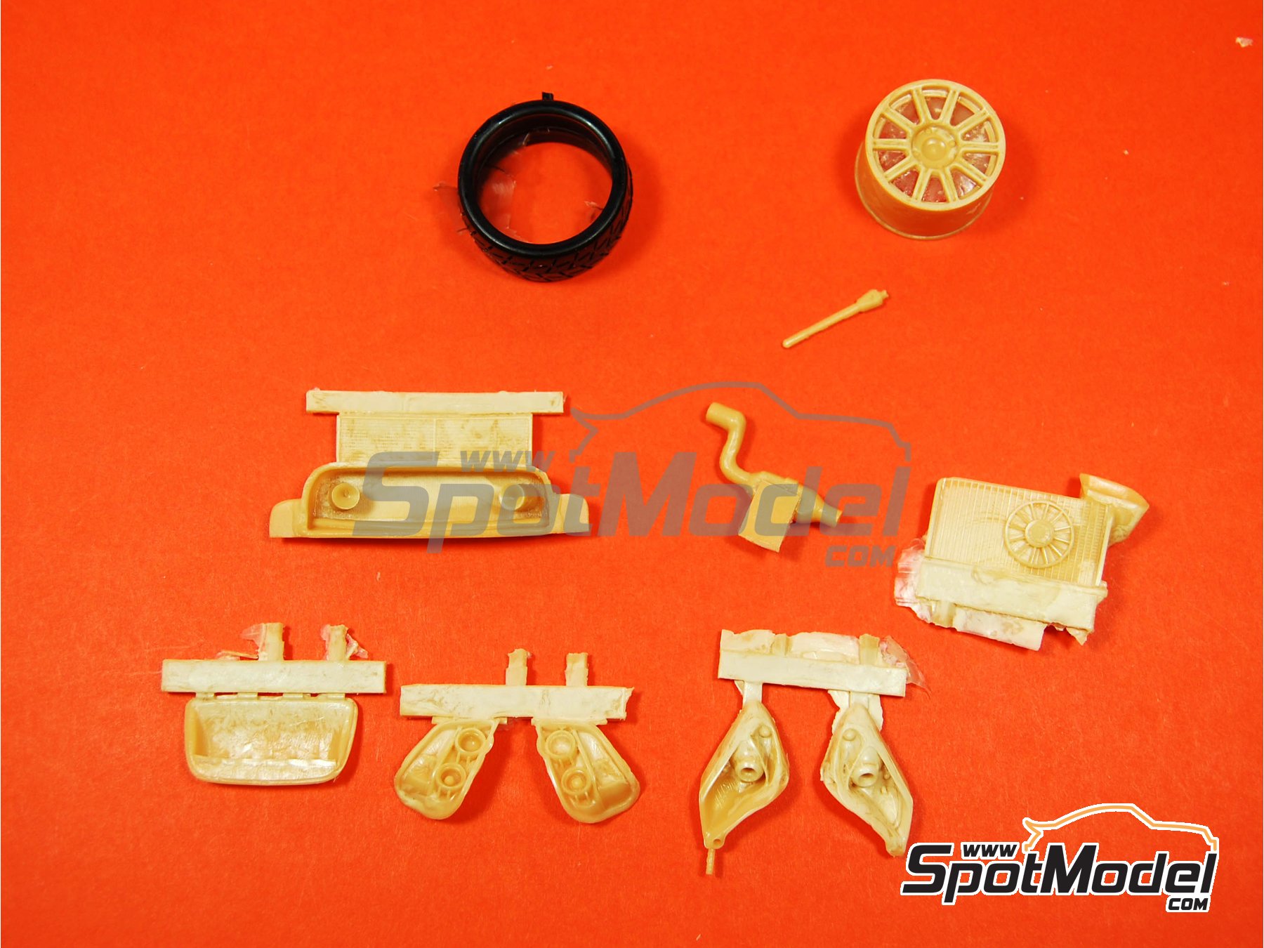 Image 17: Subaru WRC S12B Equipo Subaru World Rally Team - Rally de Monte Carlo - Rallye Automobile de Monte-Carlo 2008 | Decoración en escala 1/24 fabricado por Renaissance Models (ref. TK24-274, tambien TK24/274)