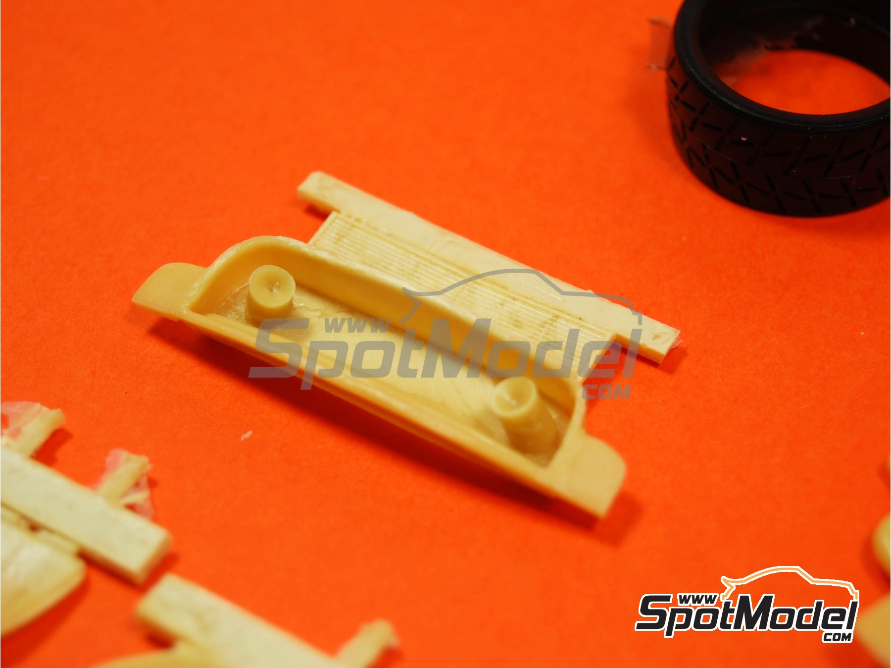 Image 18: Subaru WRC S12B Equipo Subaru World Rally Team - Rally de Monte Carlo - Rallye Automobile de Monte-Carlo 2008 | Decoración en escala 1/24 fabricado por Renaissance Models (ref. TK24-274, tambien TK24/274)