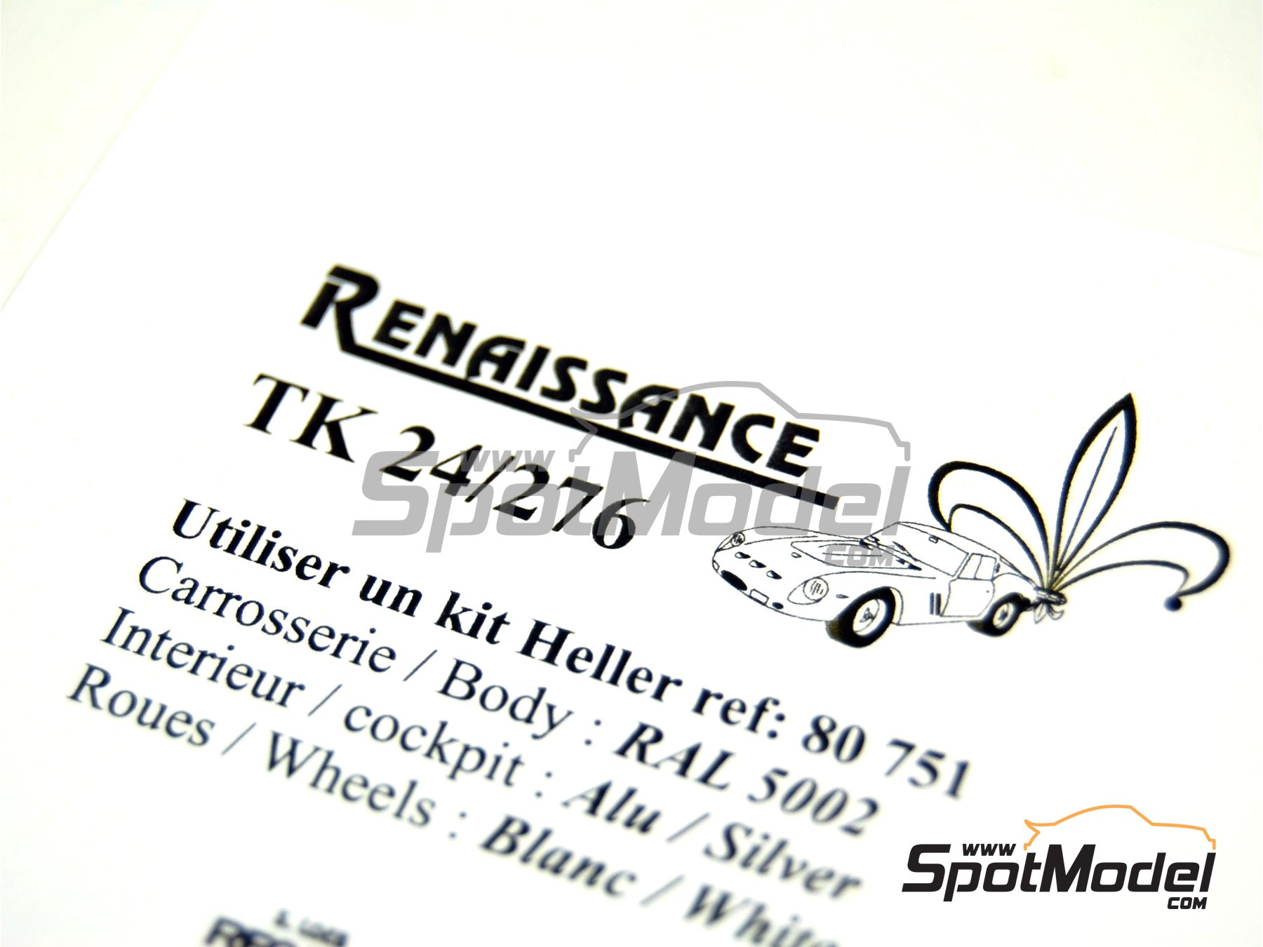 Image 2: Citroen Xsara WRC sponsored by Gauloises - Japan Rally 2006 | Marking / livery in 1/24 scale manufactured by Renaissance Models (ref.&nbsp;TK24-276, also TK24/276)
