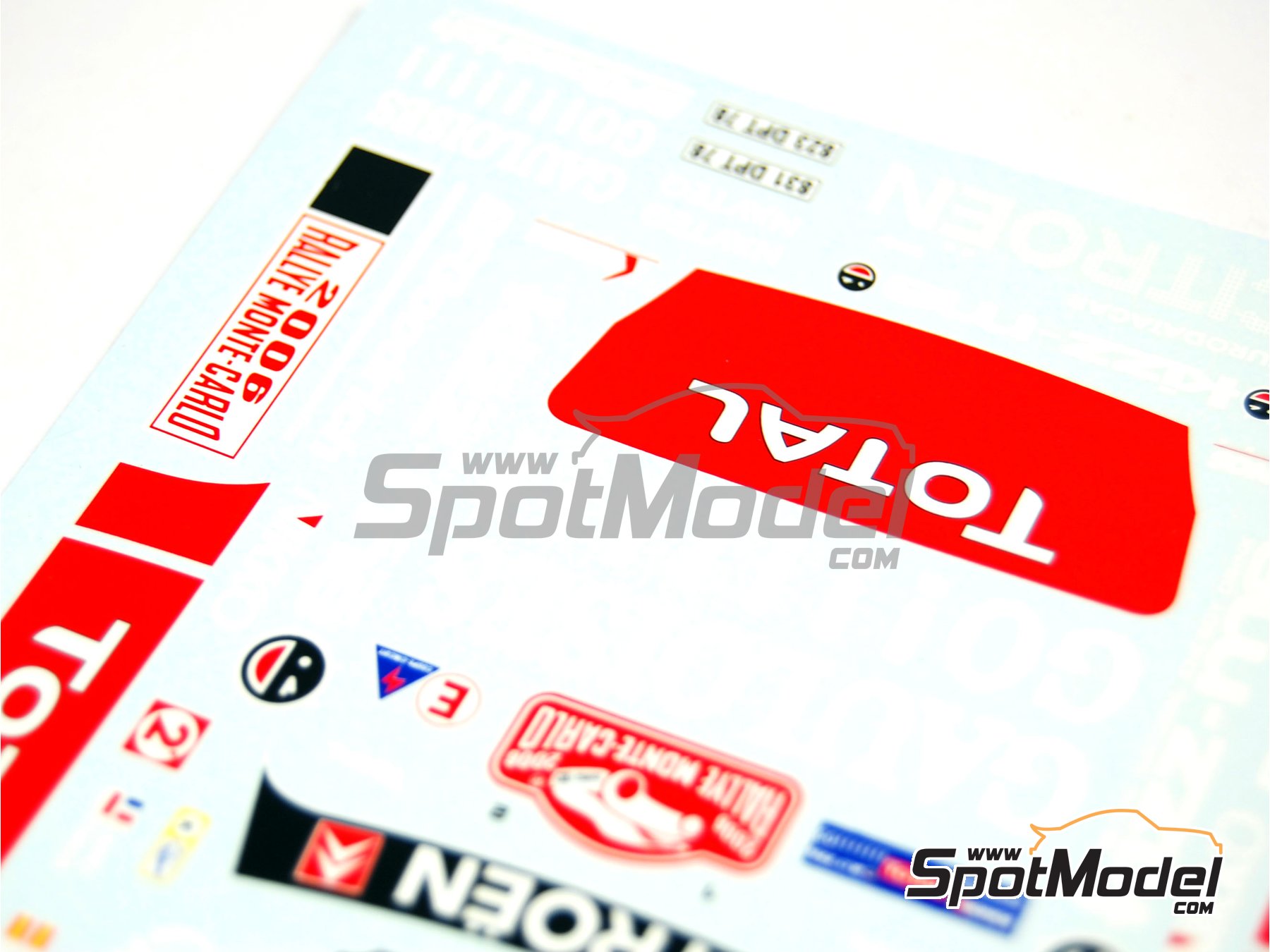 Image 16: Citroen Xsara WRC sponsored by Gauloises - Japan Rally 2006 | Marking / livery in 1/24 scale manufactured by Renaissance Models (ref.&nbsp;TK24-276, also TK24/276)