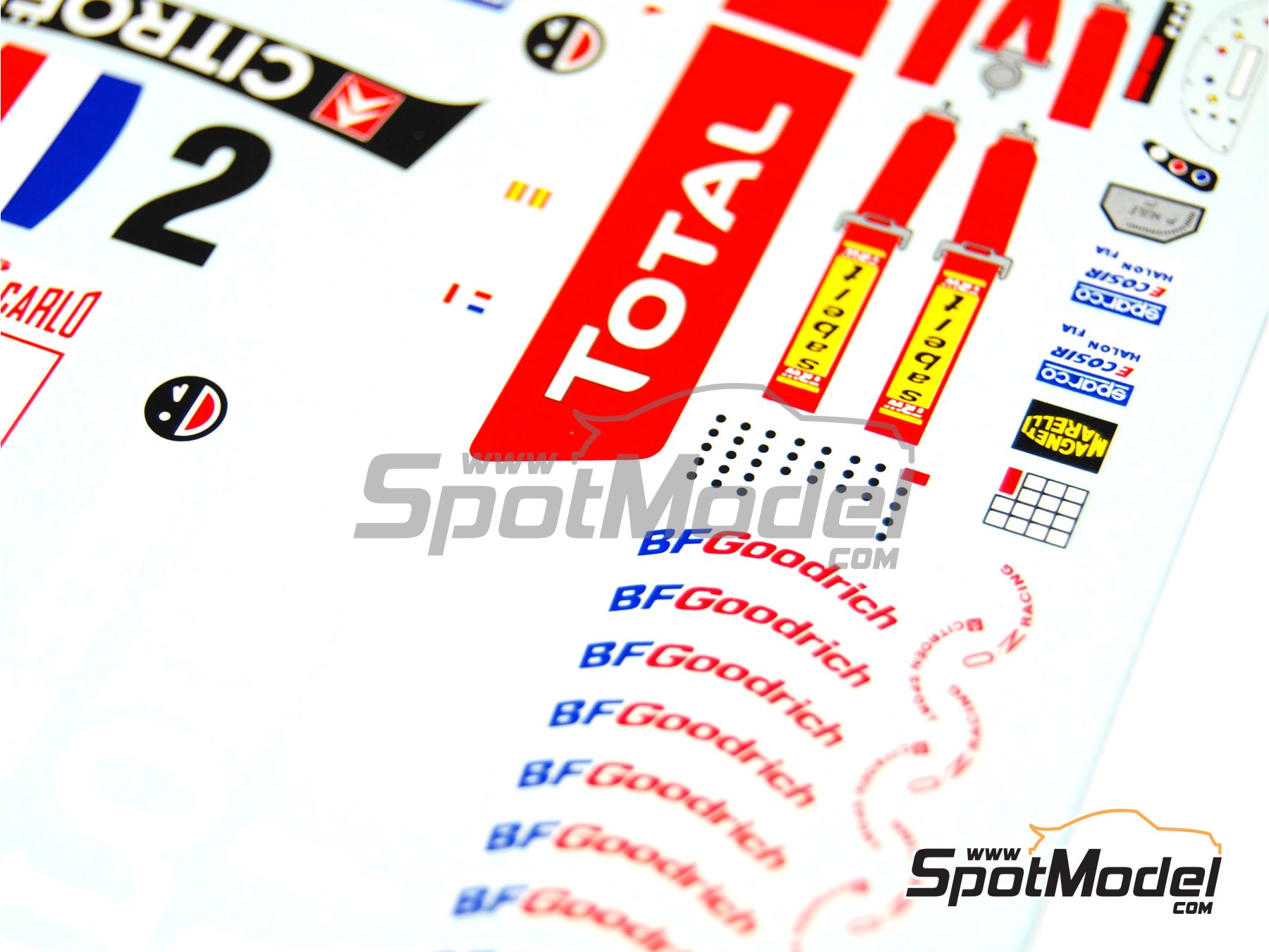 Image 18: Citroen Xsara WRC sponsored by Gauloises - Japan Rally 2006 | Marking / livery in 1/24 scale manufactured by Renaissance Models (ref.&nbsp;TK24-276, also TK24/276)