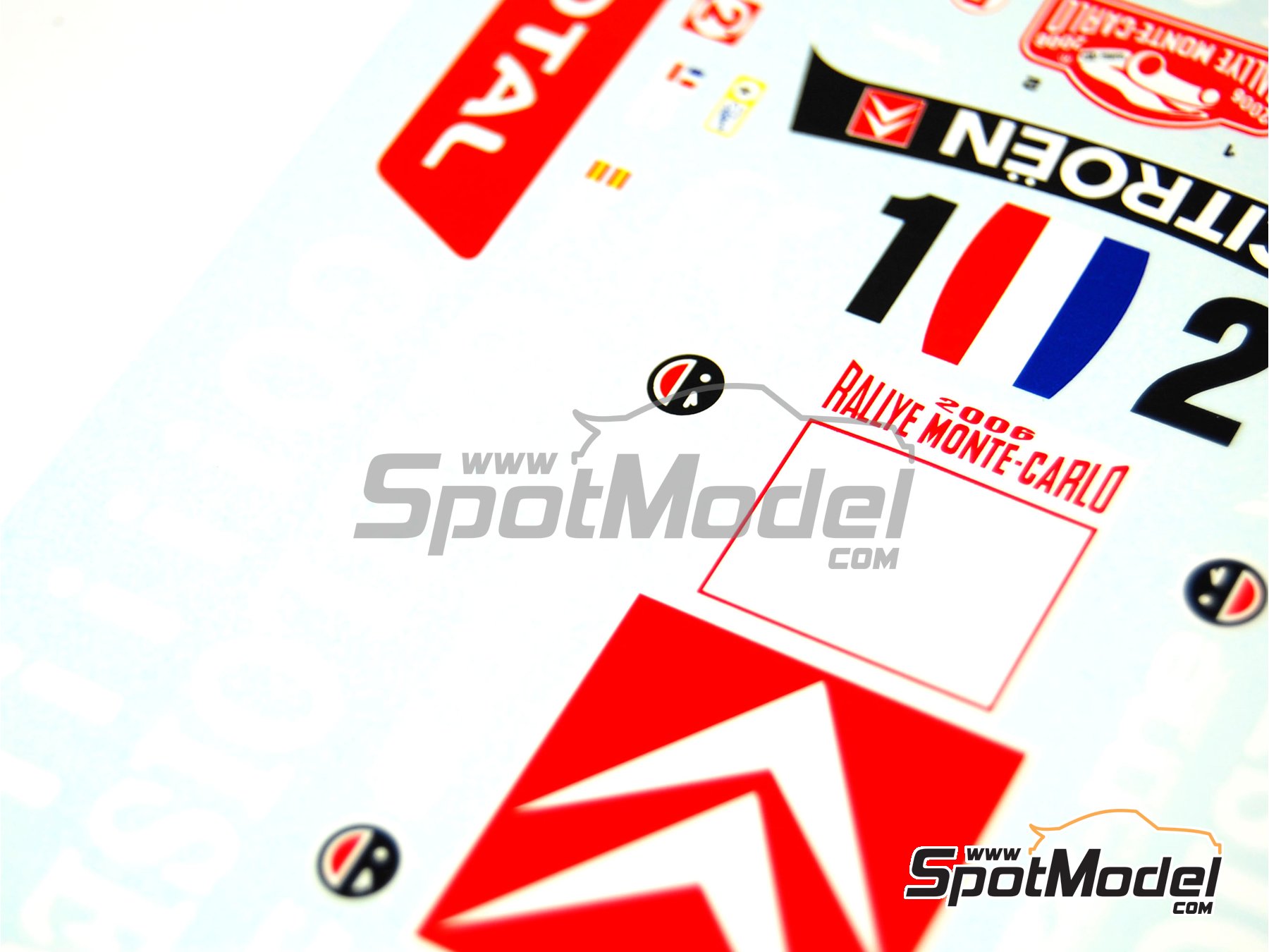 Image 19: Citroen Xsara WRC sponsored by Gauloises - Japan Rally 2006 | Marking / livery in 1/24 scale manufactured by Renaissance Models (ref.&nbsp;TK24-276, also TK24/276)