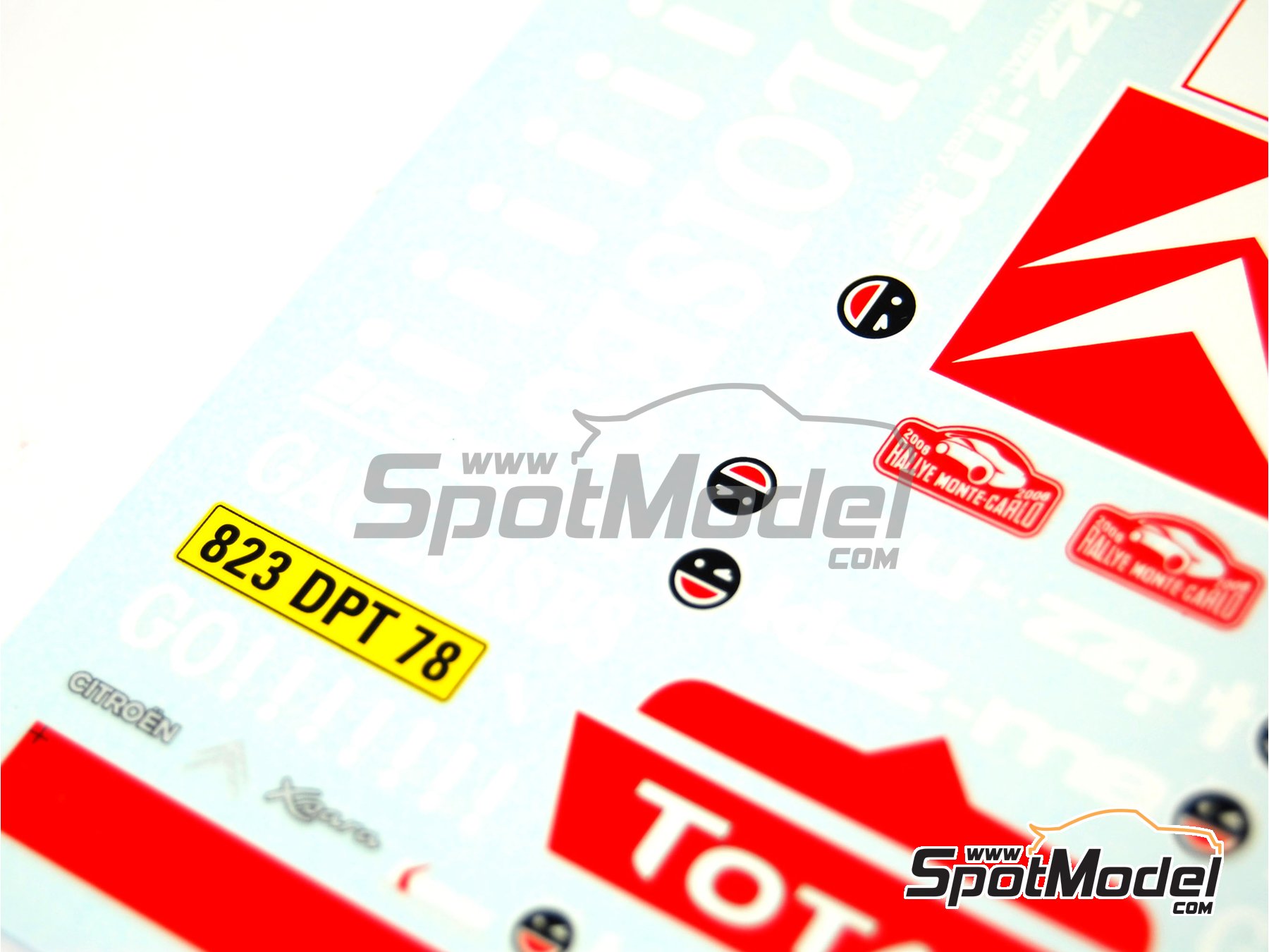 Image 20: Citroen Xsara WRC sponsored by Gauloises - Japan Rally 2006 | Marking / livery in 1/24 scale manufactured by Renaissance Models (ref.&nbsp;TK24-276, also TK24/276)