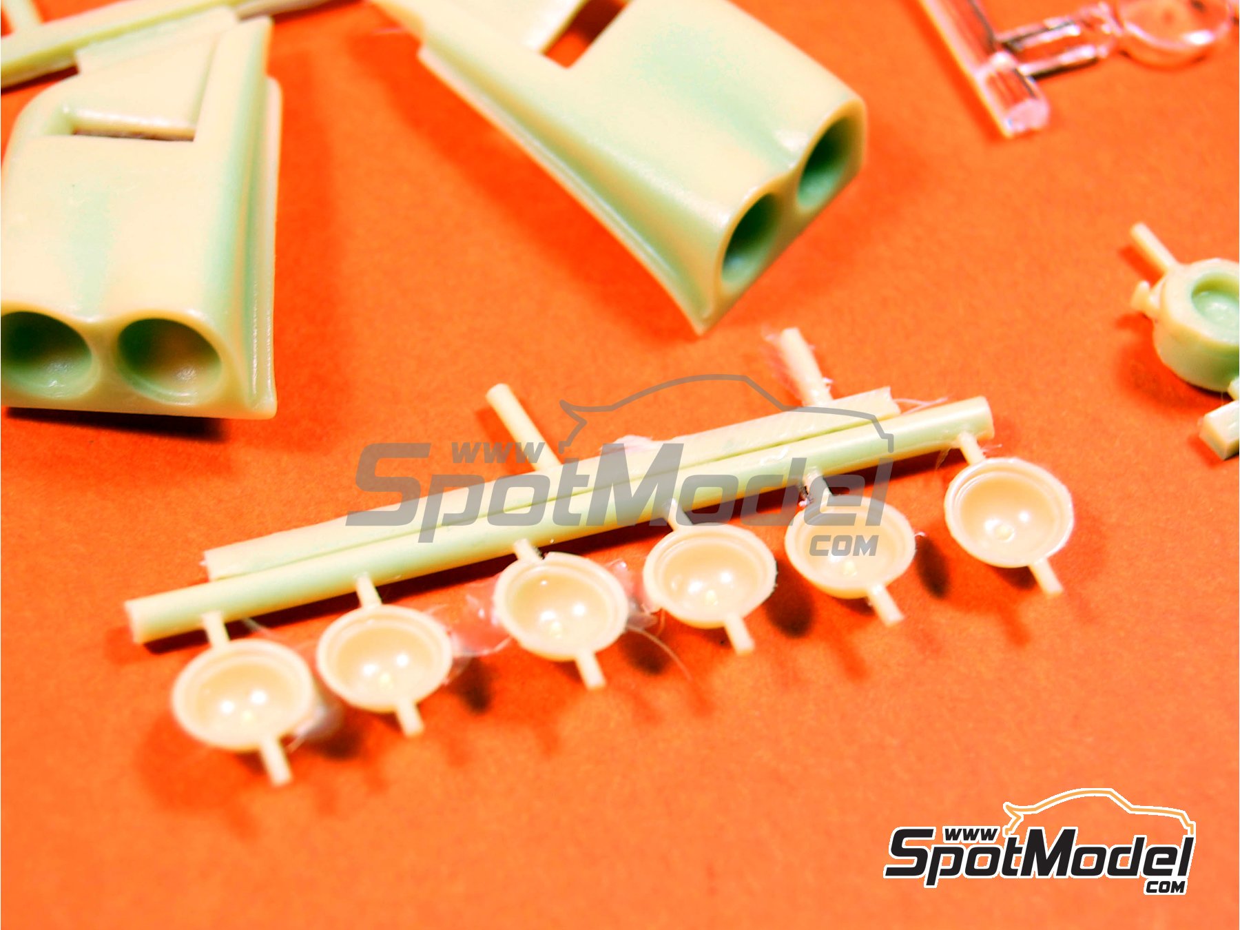 Image 7: Subaru Impreza Grupo A - Juego de luces de noche | Transkit en escala 1/24 fabricado por Renaissance Models (ref. TK24-283, tambien TK24/283)