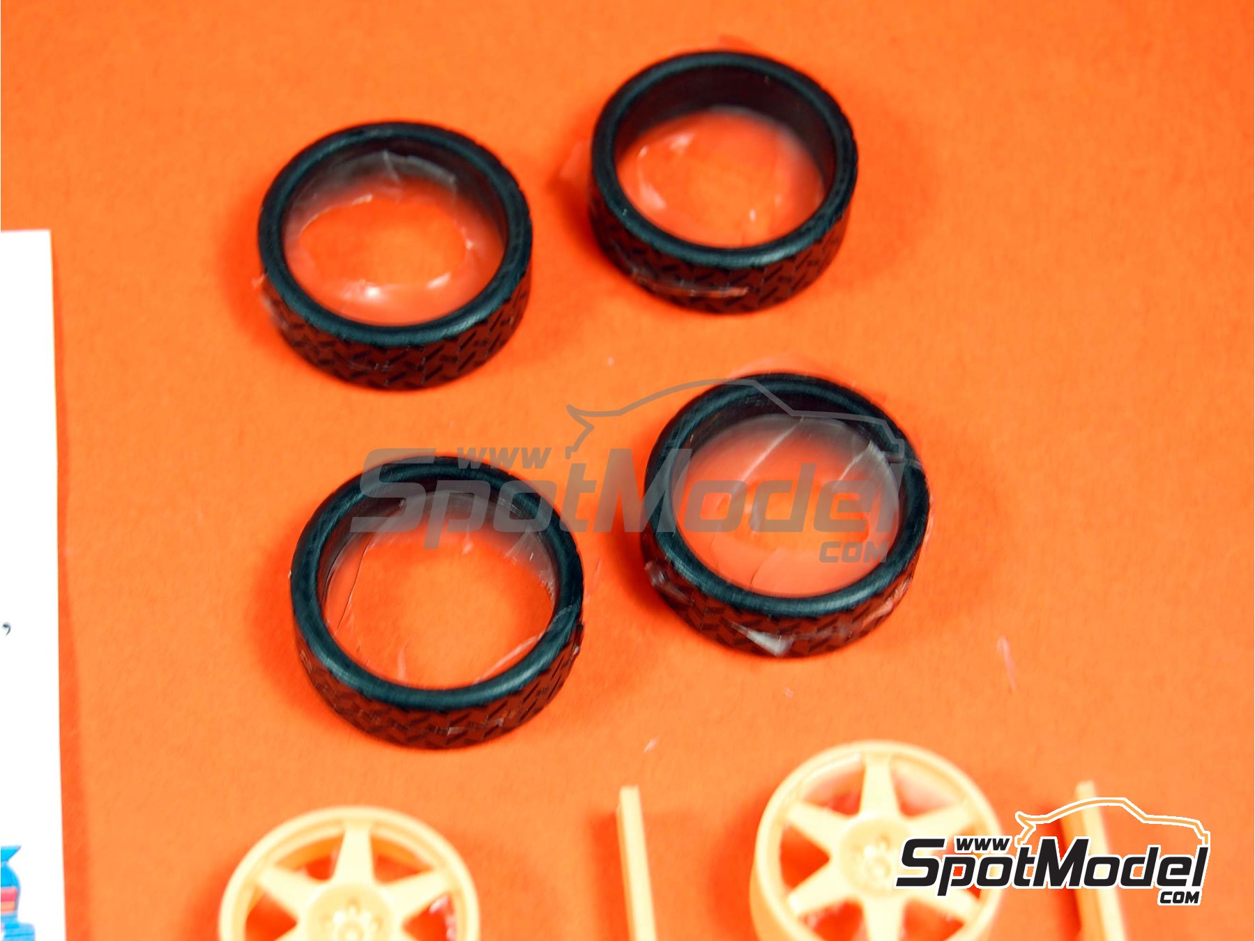 Image 3: Subaru Impreza Grupo A conversión asfalto | Set de conversión a asfalto en escala 1/24 fabricado por Renaissance Models (ref. TK24-284, tambien TK24/284)