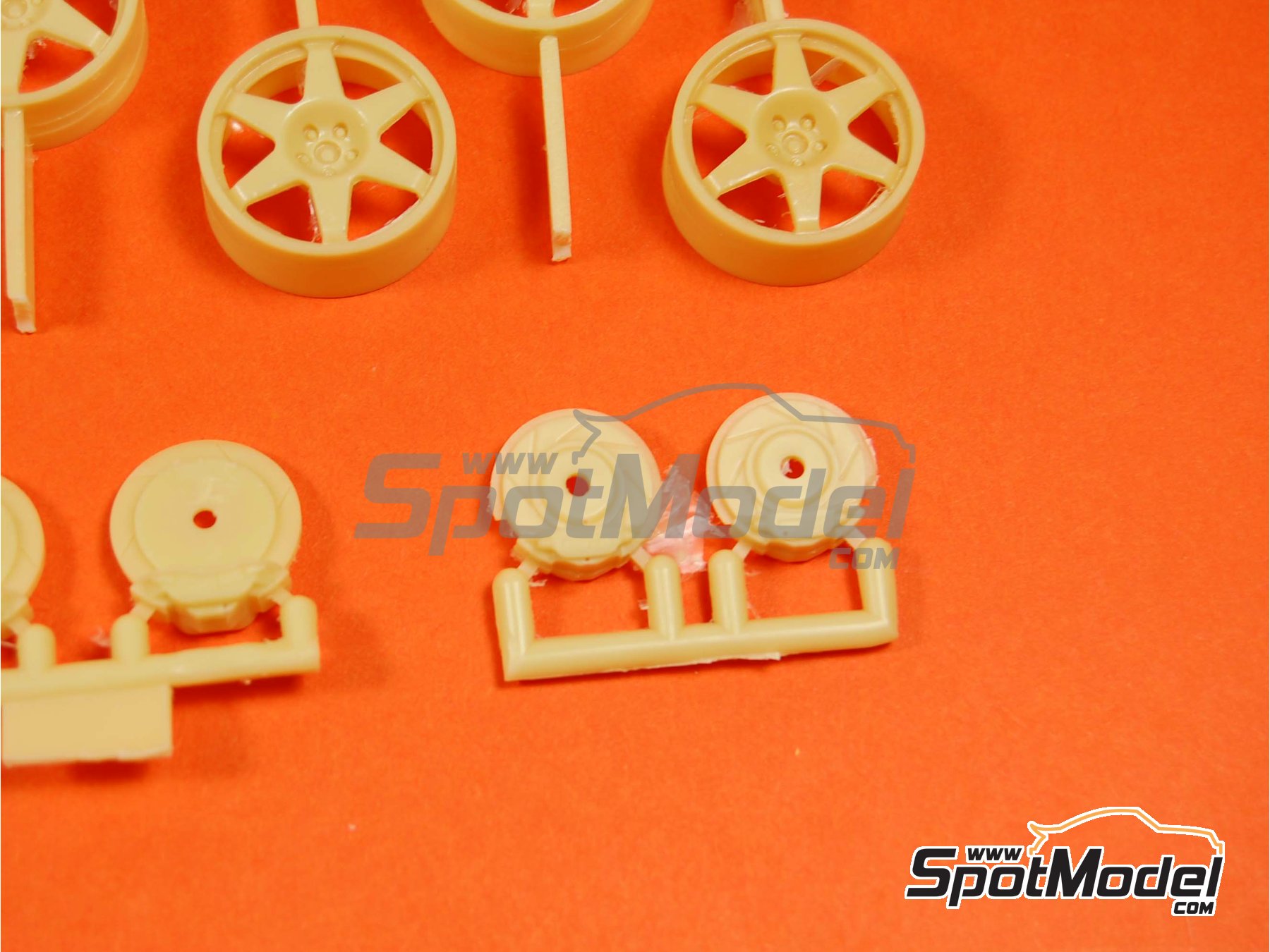 Image 5: Subaru Impreza Grupo A conversión asfalto | Set de conversión a asfalto en escala 1/24 fabricado por Renaissance Models (ref. TK24-284, tambien TK24/284)