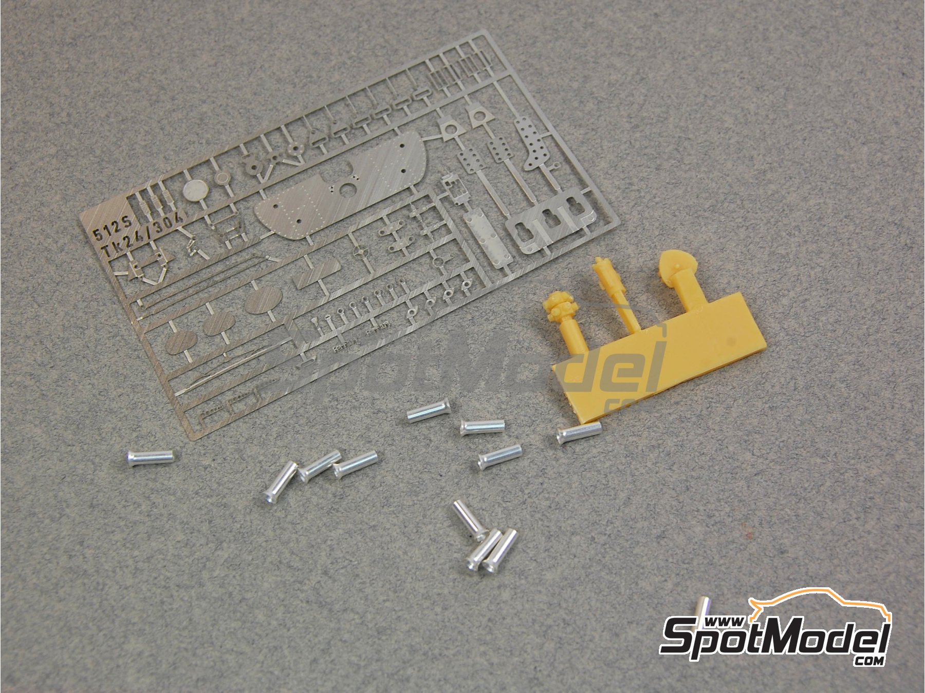 Image 1: Ferrari 512S | Detail up set in 1/24 scale manufactured by Renaissance Models (ref.&nbsp;TK24-304, also TK24/304)