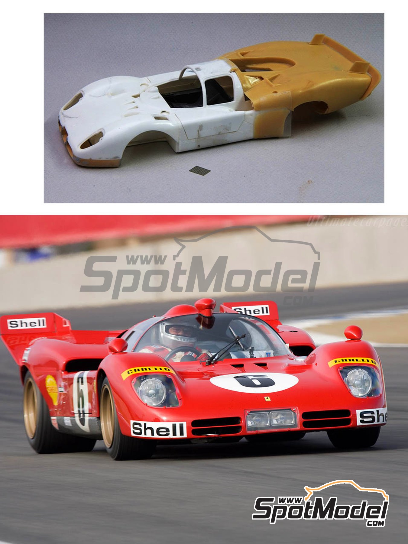 Renaissance Models TK24/305: Marking / livery 1/24 scale - Ferrari