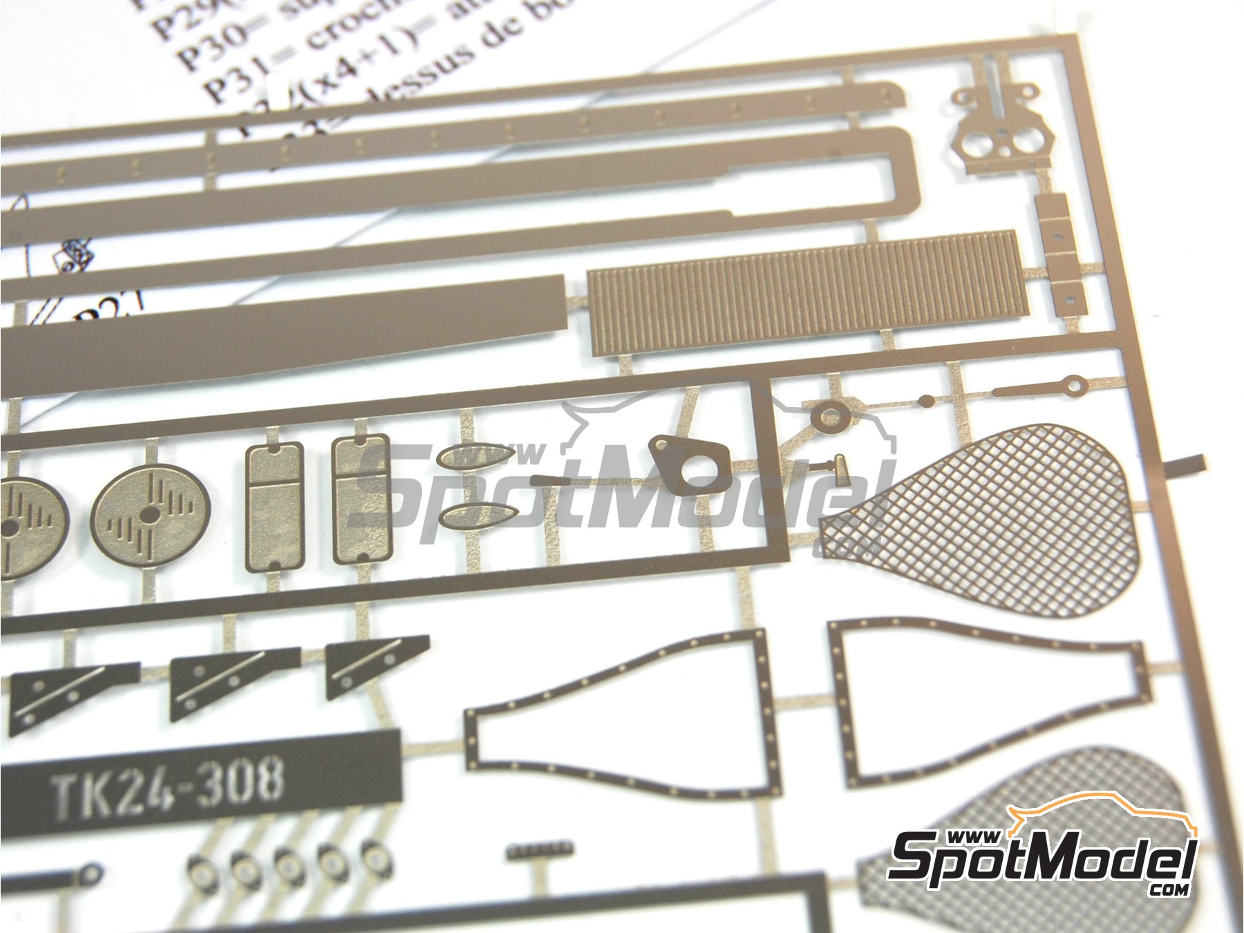 Image 2: Porsche 936 -  1978 | Set de mejora y detallado en escala&nbsp;1/24 fabricado por Renaissance Models (ref.&nbsp;TK24-308, tambien TK24/308)