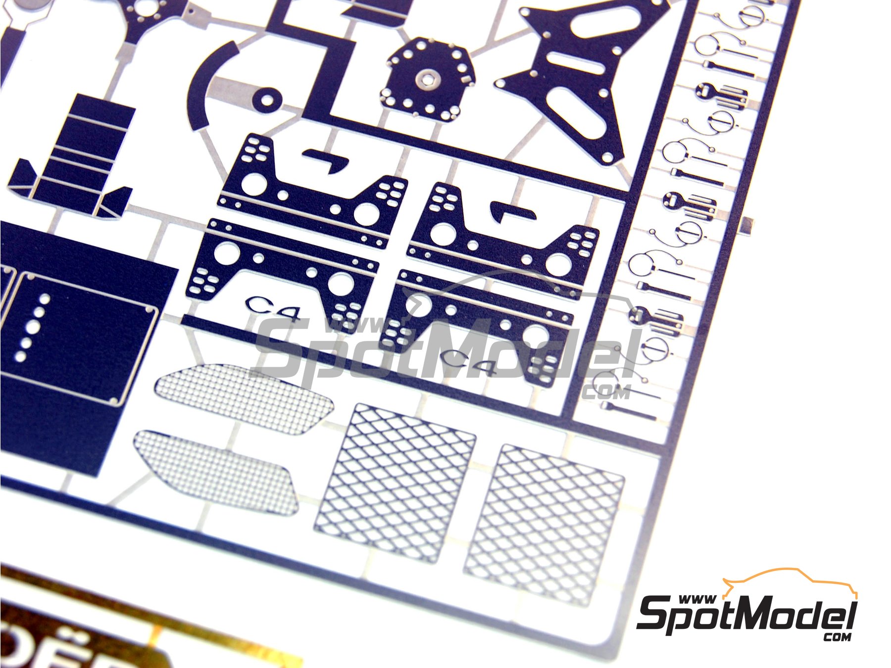 Image 7: Citroen C4 WRC | Detail up set in 1/24 scale manufactured by Renaissance Models (ref.&nbsp;TK24-313, also TK24/313)