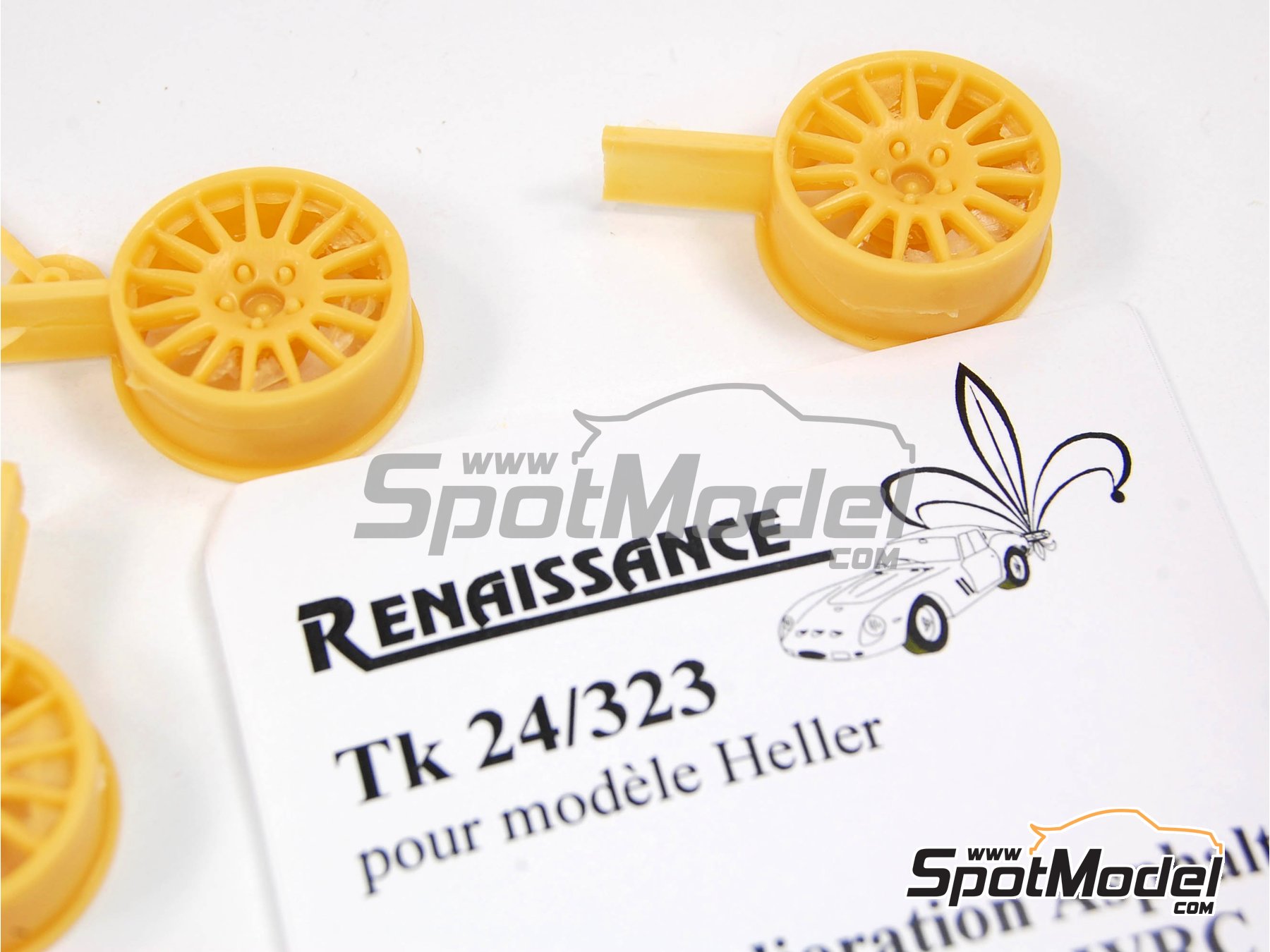 Image 1: Citroen C4 WRC | Set de conversión a asfalto en escala 1/24 fabricado por Renaissance Models (ref. TK24-323, tambien TK24/323)