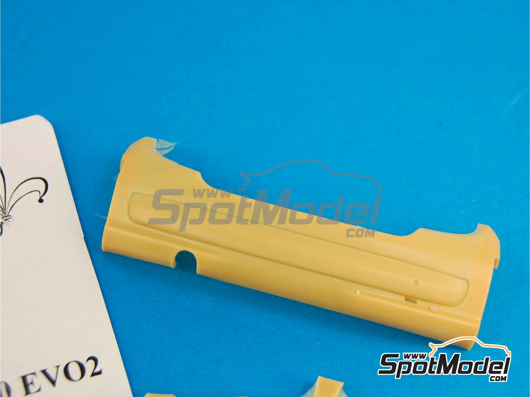 Image 2: Peugeot 207 S2000 Evo2 - rear spoiler and front wings | Transkit in 1/24 scale manufactured by Renaissance Models (ref.&nbsp;TK24-337, also TK24/337)