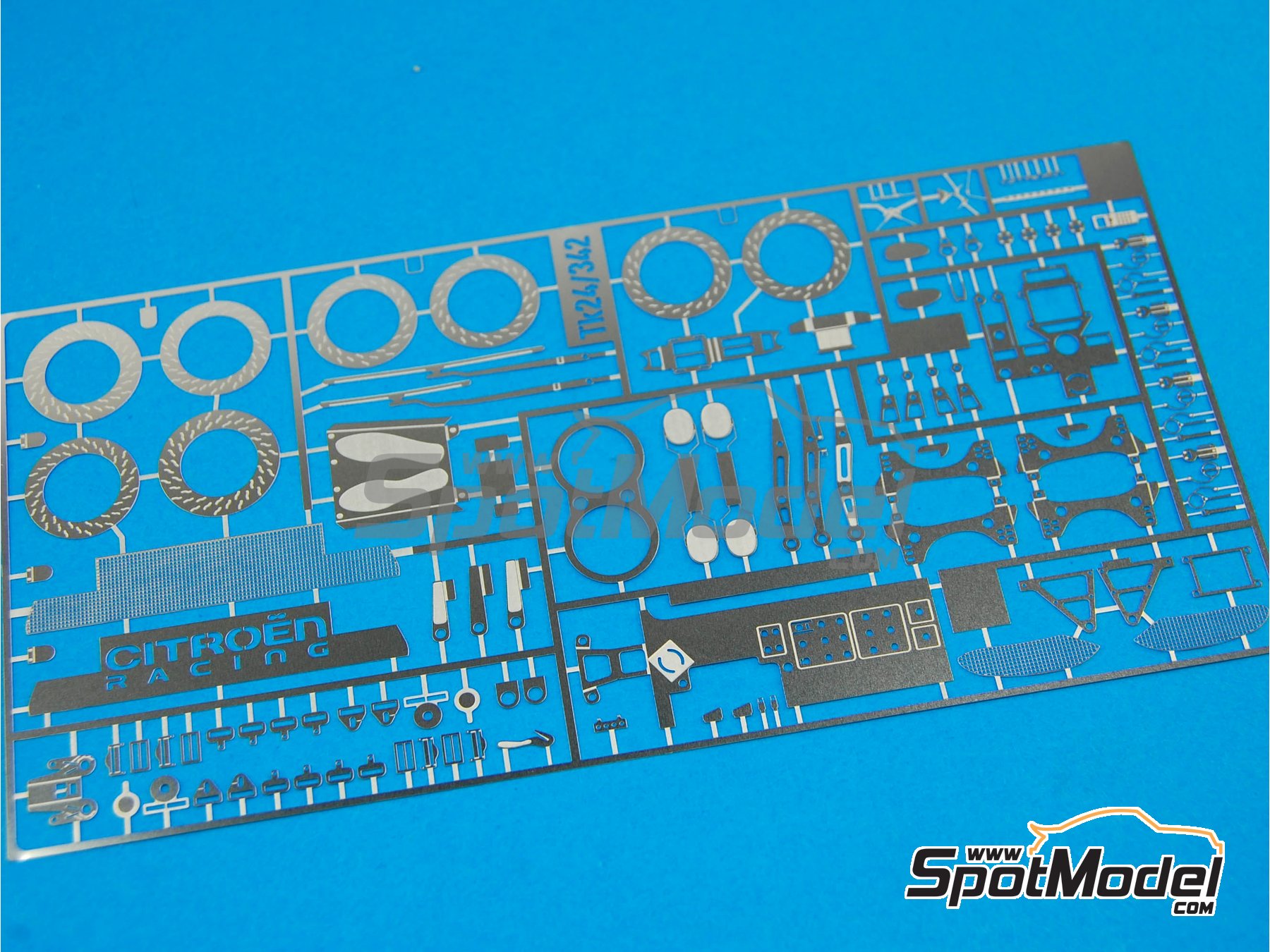 Image 9: Citroen DS3 WRC | Set de mejora y detallado en escala 1/24 fabricado por Renaissance Models (ref. TK24-342, tambien TK24/342)