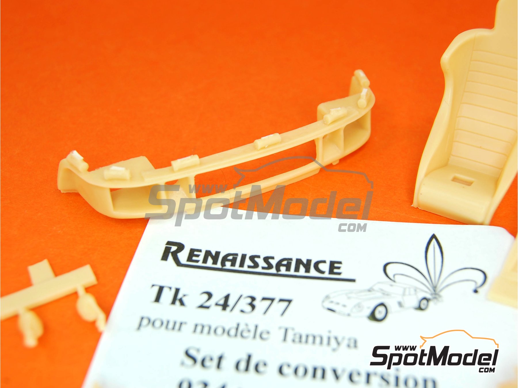 Image 6: Porsche 911 SC Grupo 4: Conversión versión rally | Transkit en escala 1/24 fabricado por Renaissance Models (ref. TK24-377, tambien TK24/377)