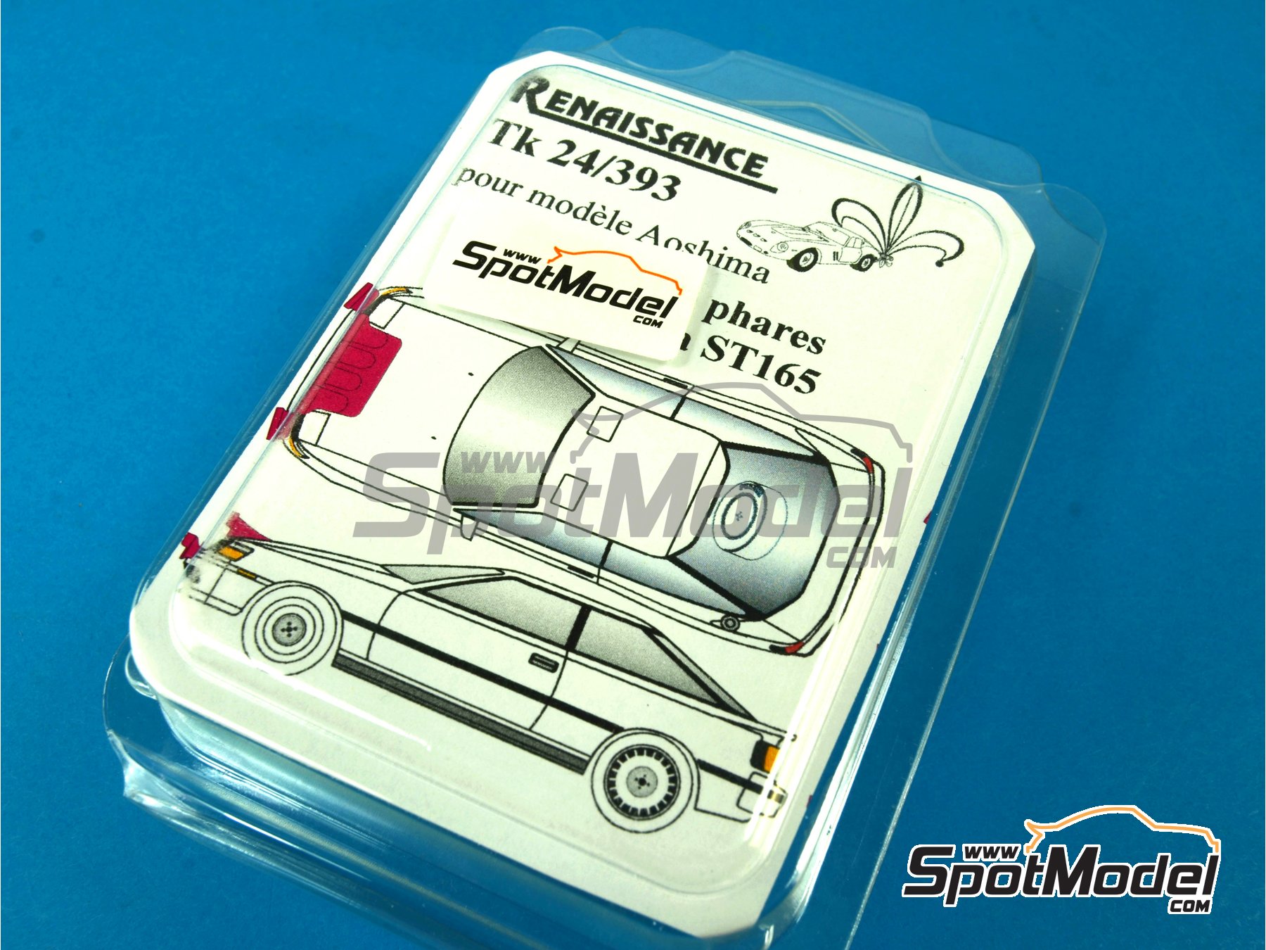 Image 8: Toyota Celica GT Four ST165 Group A: Light set | Lights in 1/24 scale manufactured by Renaissance Models (ref.&nbsp;TK24-393, also TK24/393)