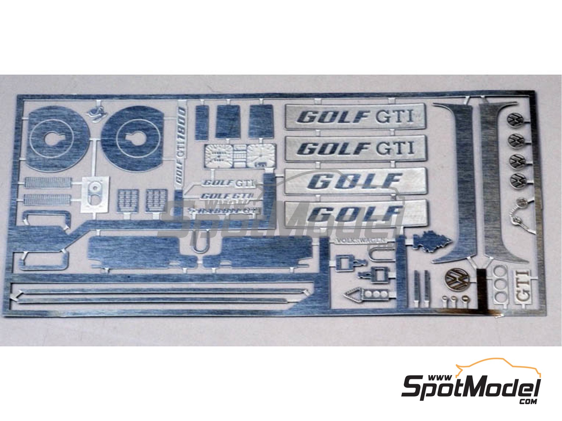 Image 1: Volkswagen Golf Mk I GTI | Detail up set in 1/24 scale manufactured by Renaissance Models (ref.&nbsp;TK24-410, also TK24/410)