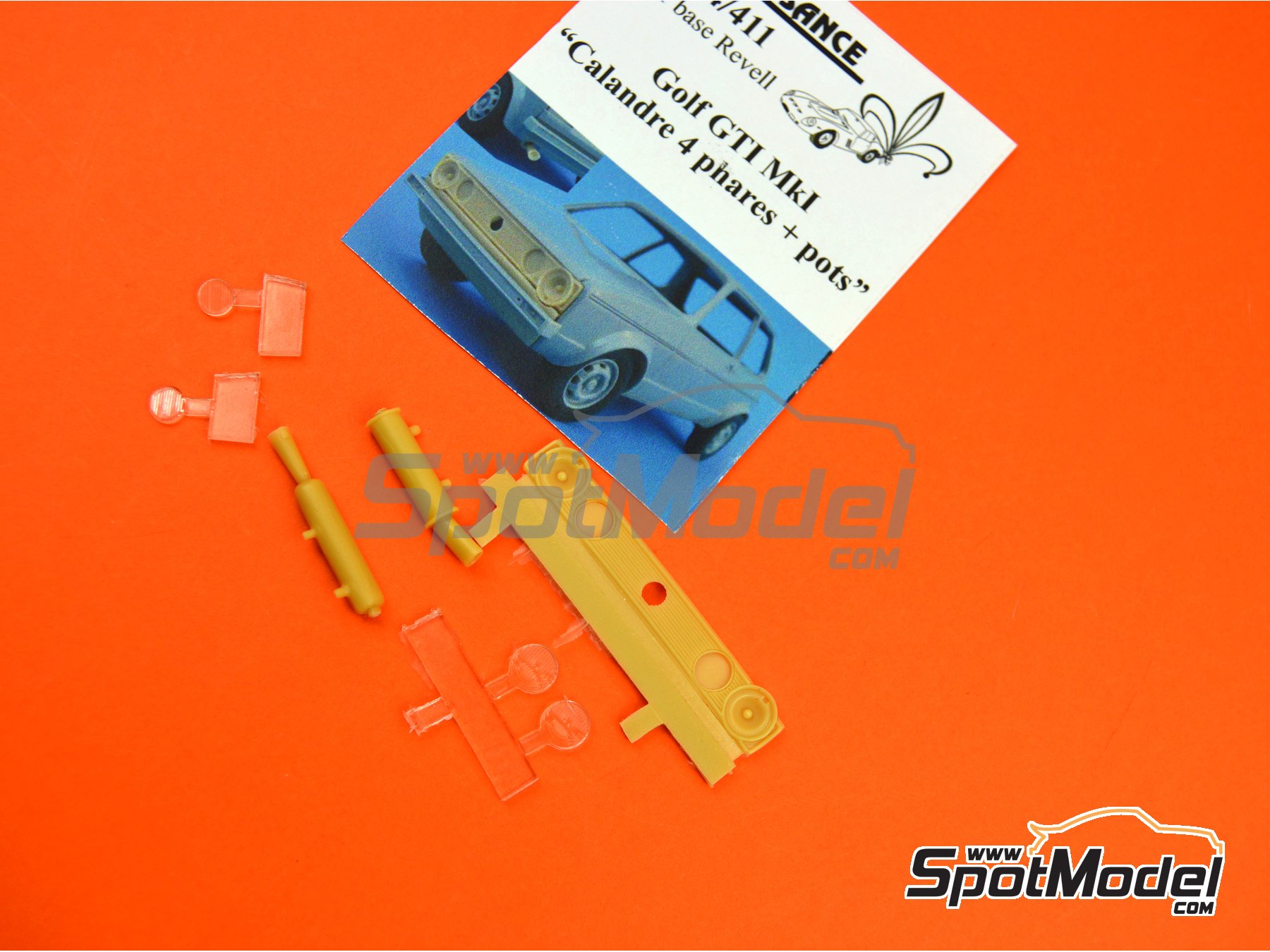 Image 3: Volkswagen Golf Mk I GTI | Transkit en escala&nbsp;1/24 fabricado por Renaissance Models (ref.&nbsp;TK24-411, tambien TK24/411)