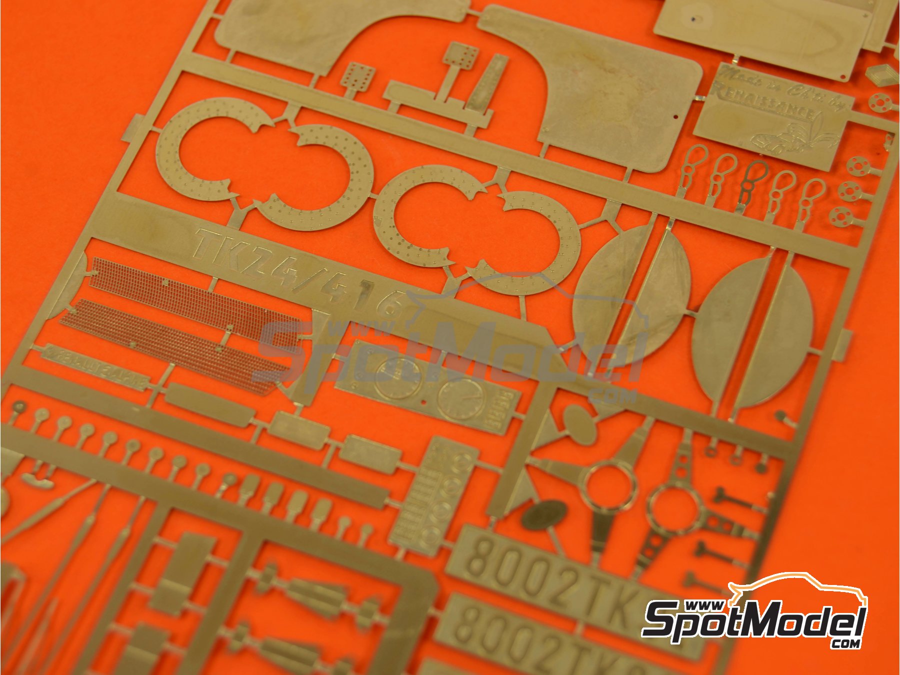 Image 4: Renault 5 Alpine Grupo 2 | Set de mejora y detallado en escala&nbsp;1/24 fabricado por Renaissance Models (ref.&nbsp;TK24-416, tambien TK24/416)