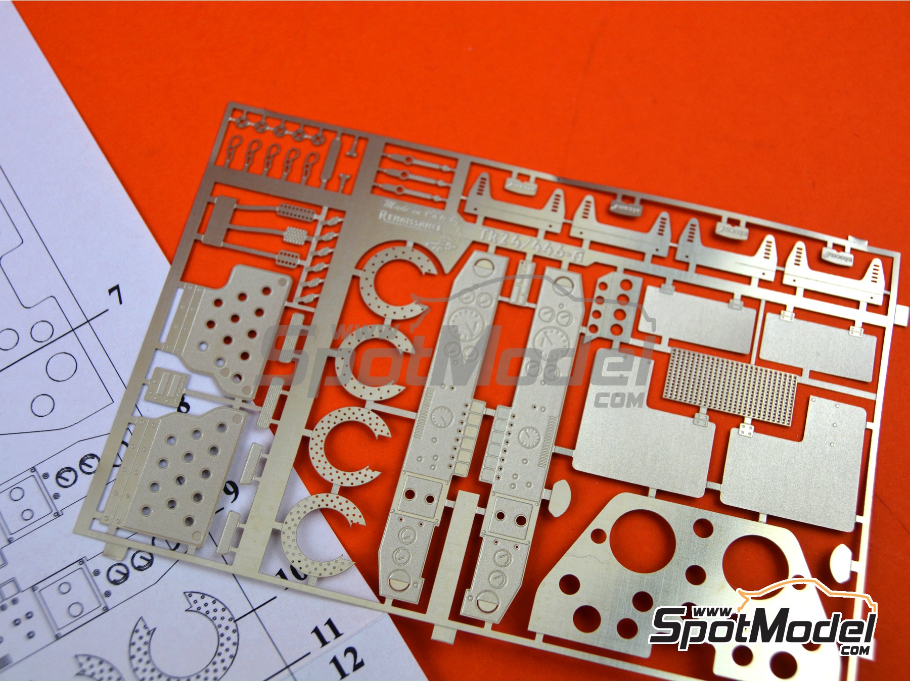 Image 3: Opel Manta 400 Group B | Set de mejora y detallado en escala 1/24 fabricado por Renaissance Models (ref. TK24-446, tambien TK24/446)
