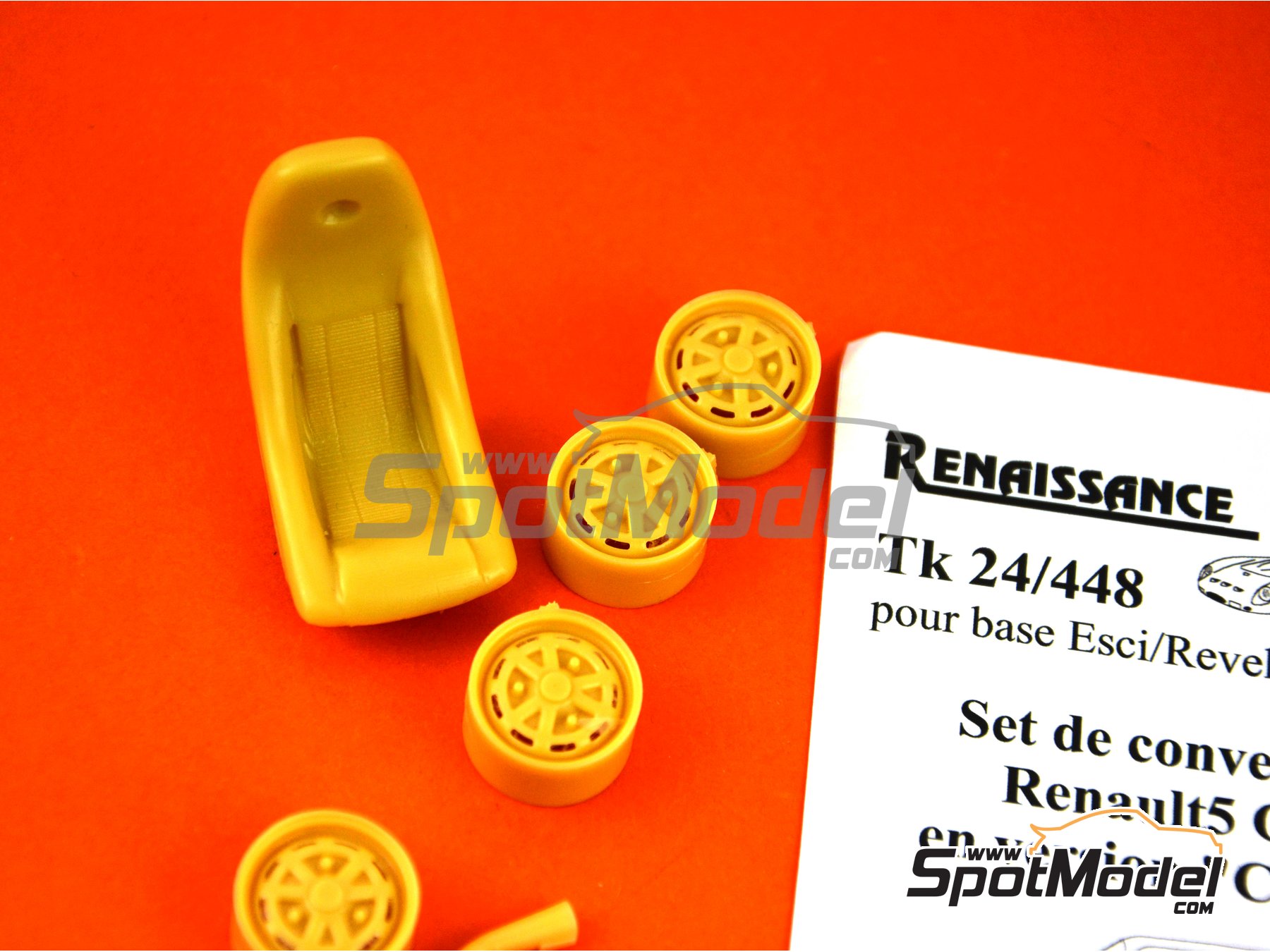 Image 2: Renault R5 Coupe | Transkit in 1/24 scale manufactured by Renaissance Models (ref.&nbsp;TK24-448)