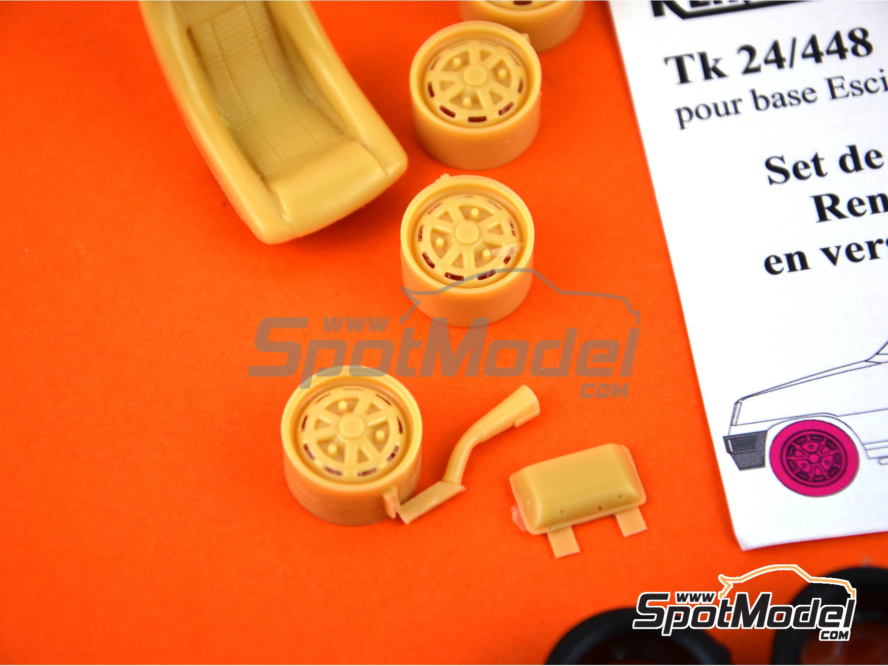 Image 3: Renault R5 Coupe | Transkit in 1/24 scale manufactured by Renaissance Models (ref.&nbsp;TK24-448)