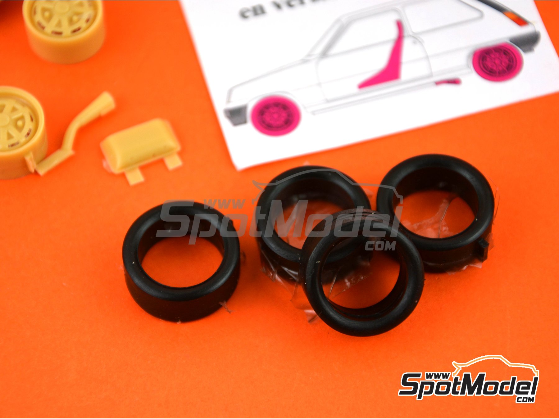 Image 4: Renault R5 Coupe | Transkit in 1/24 scale manufactured by Renaissance Models (ref.&nbsp;TK24-448)