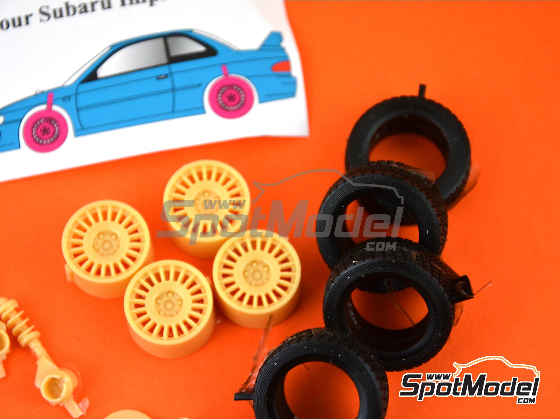 Image 2: OZ -  1998 and 1999 | Gravel set-up in 1/24 scale manufactured by Renaissance Models (ref.&nbsp;TK24-455)