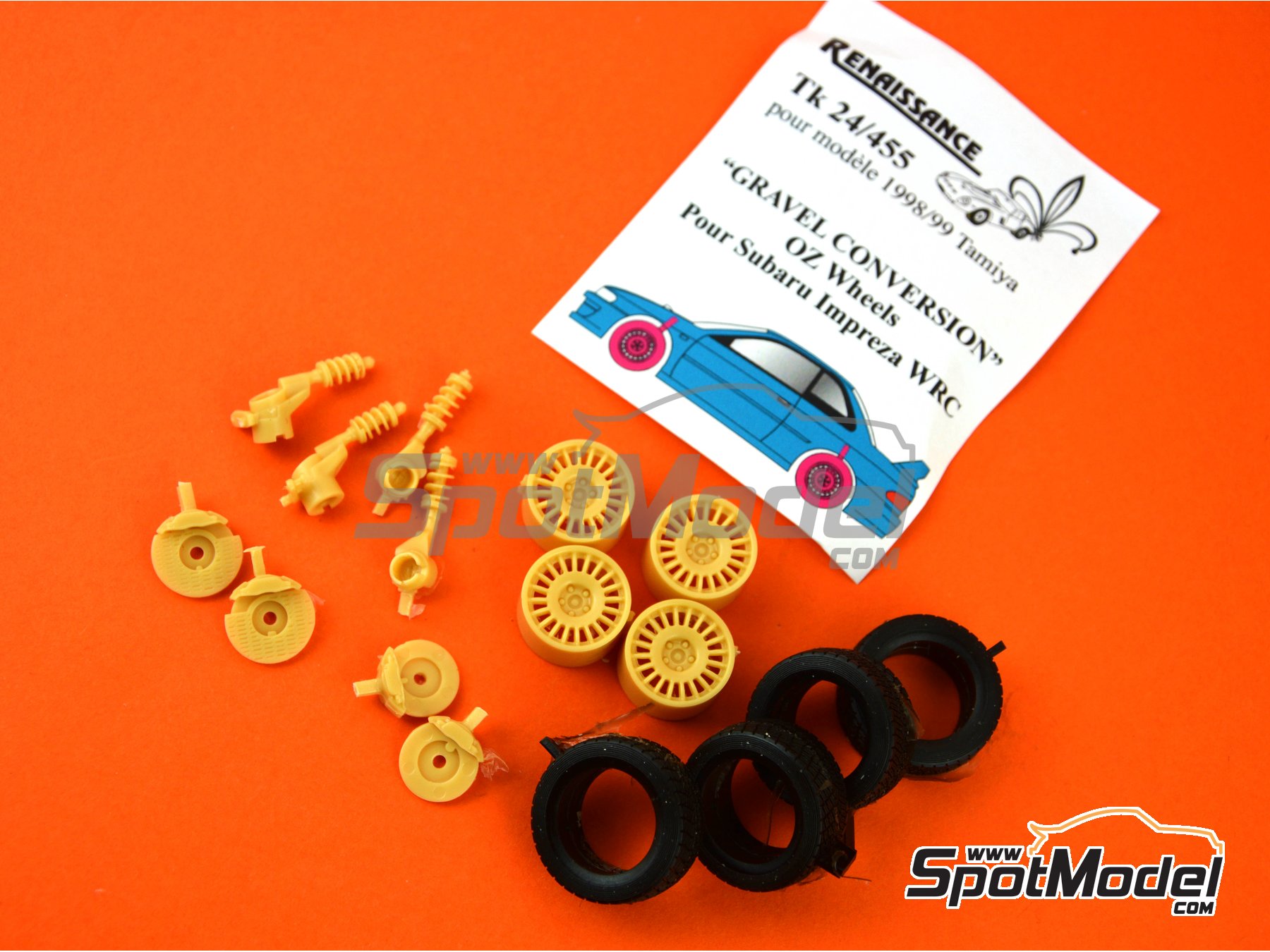 Image 4: OZ -  1998 and 1999 | Gravel set-up in 1/24 scale manufactured by Renaissance Models (ref.&nbsp;TK24-455)