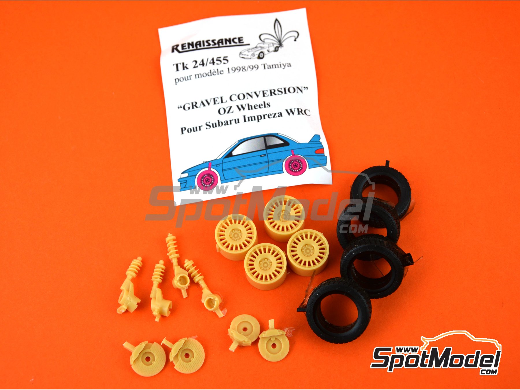 Image 5: OZ -  1998 and 1999 | Gravel set-up in 1/24 scale manufactured by Renaissance Models (ref.&nbsp;TK24-455)