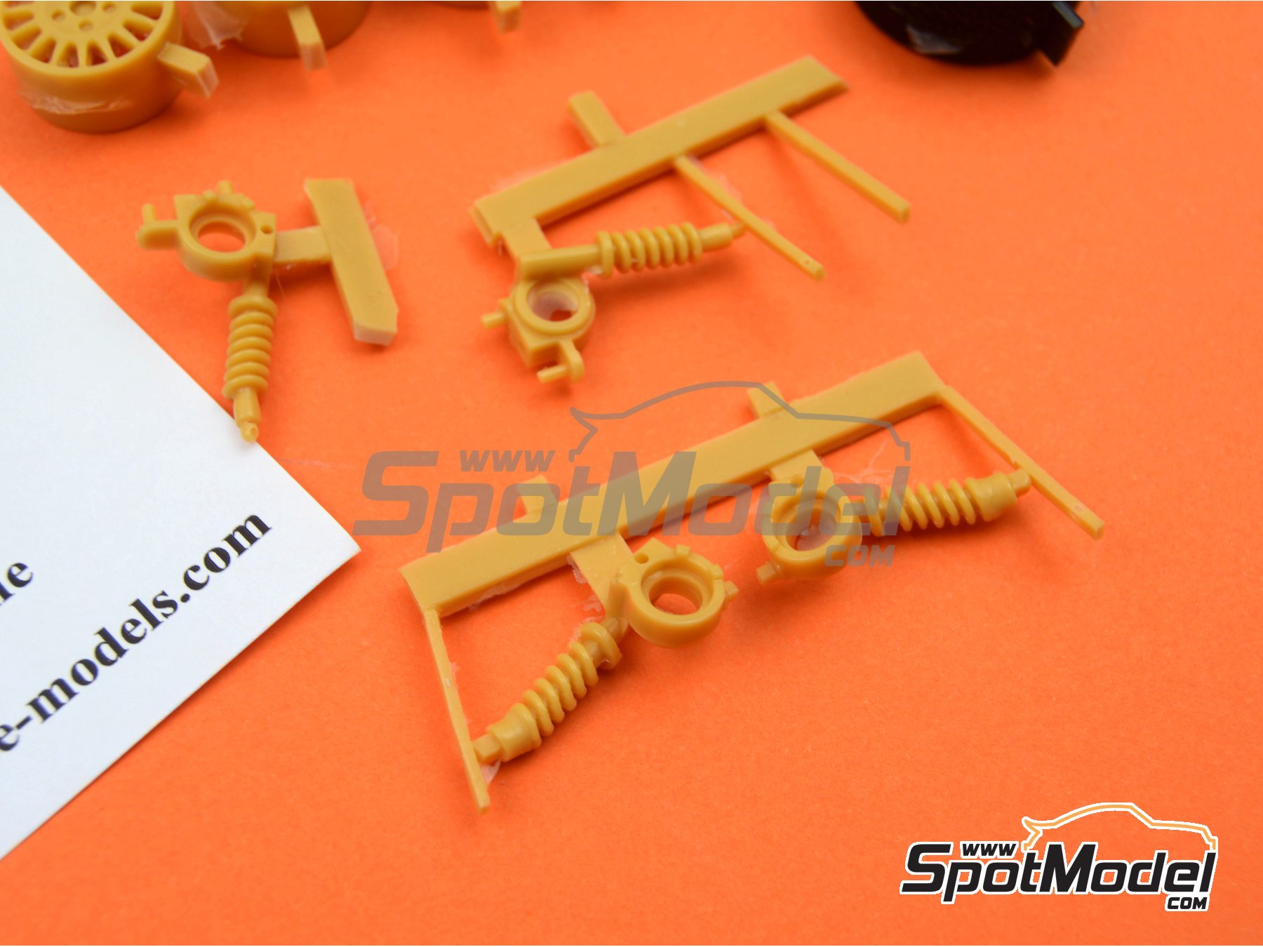 Image 6: Volkswagen Polo WRC - configuraci&oacute;n de grava | Set de conversi&oacute;n a tierra en escala&nbsp;1/24 fabricado por Renaissance Models (ref.&nbsp;TK24-456, tambien TK24/456)