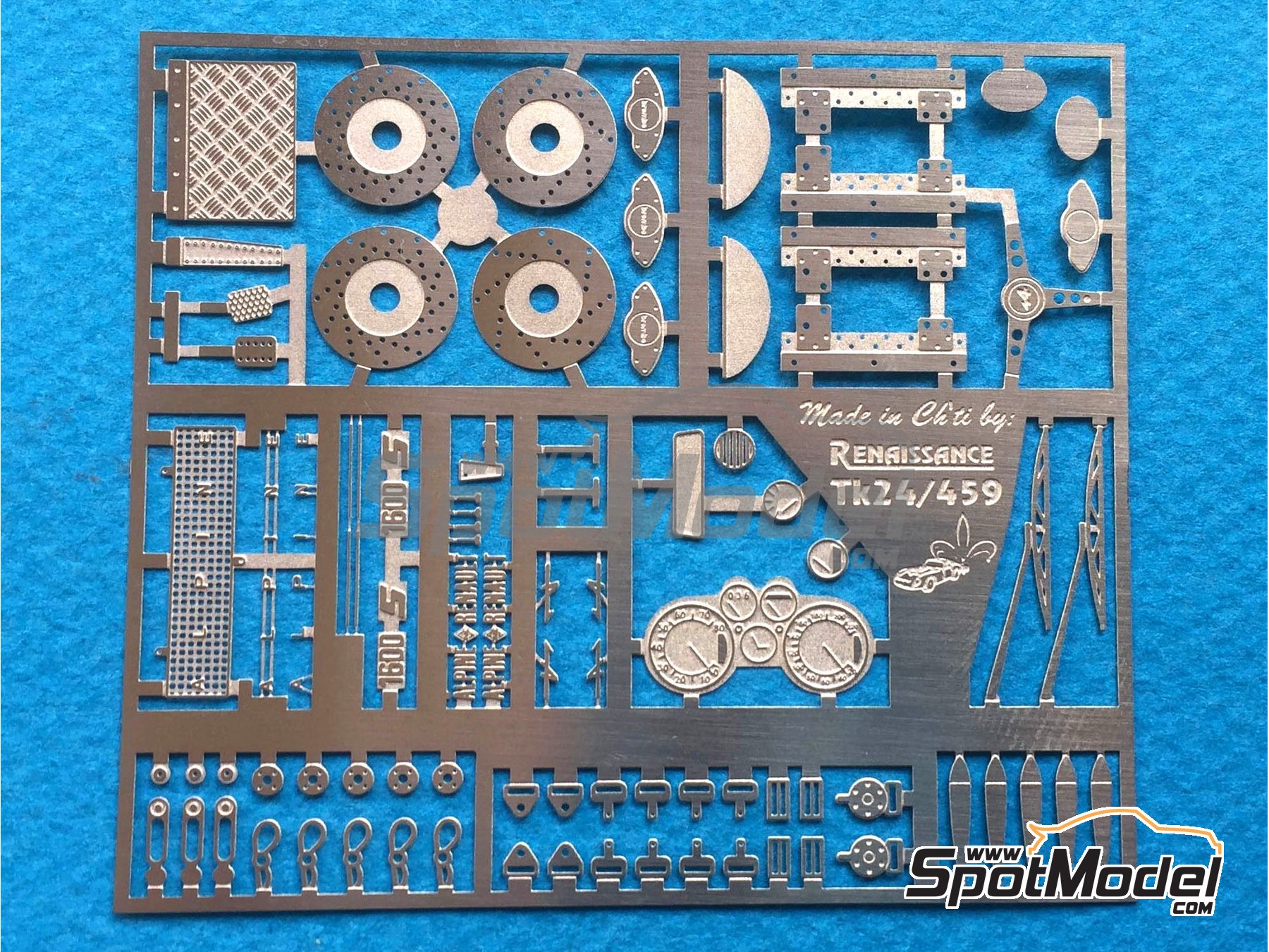 Image 1: Alpine Renault A110 1600 S -  1973 | Detail up set in 1/24 scale manufactured by Renaissance Models (ref. TK24-459, also TK24/459)