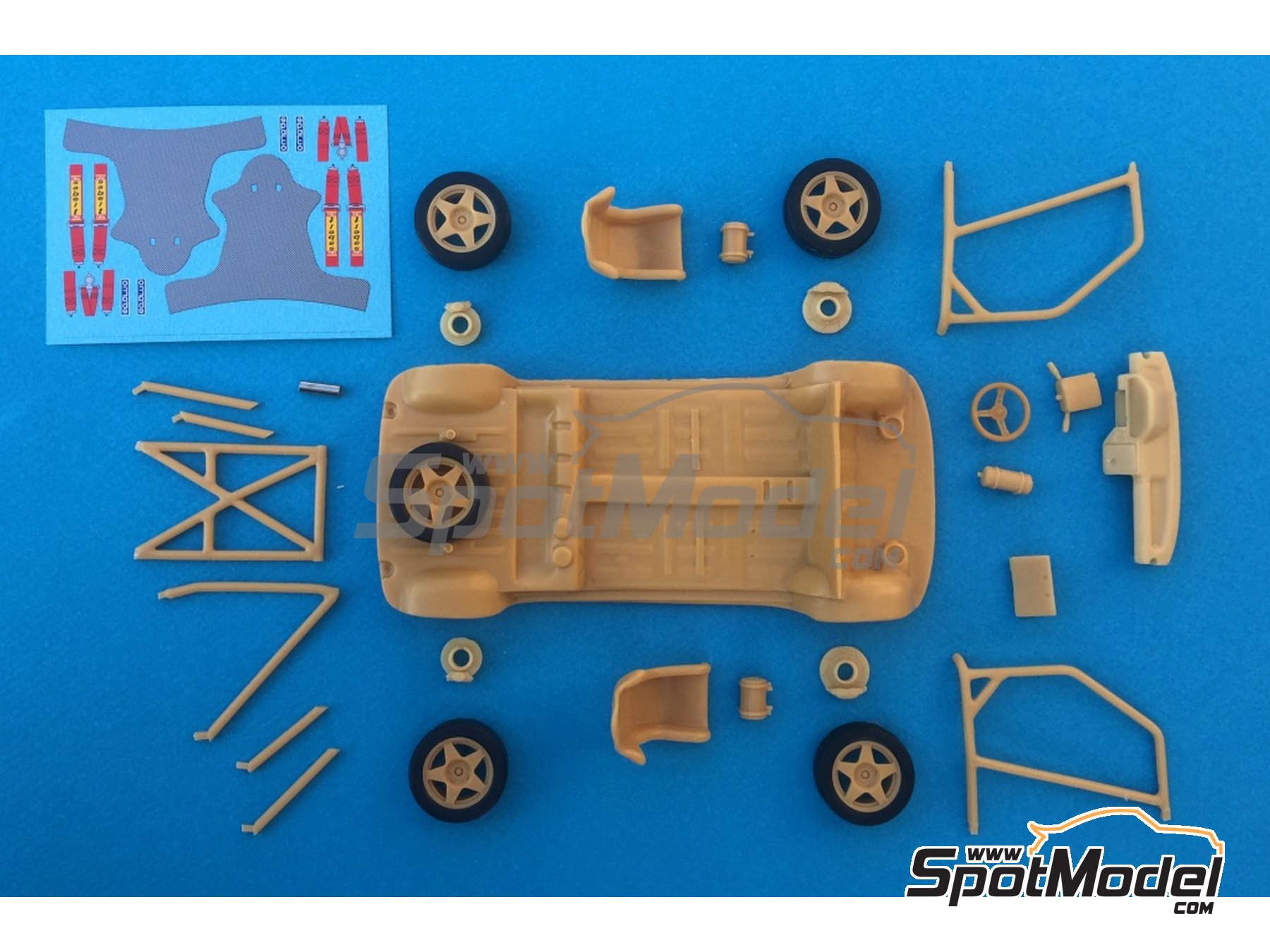 Image 1: Peugeot 106 Xsi Group A | Transkit in 1/24 scale manufactured by Renaissance Models (ref.&nbsp;TK24-471, also TK24/471)