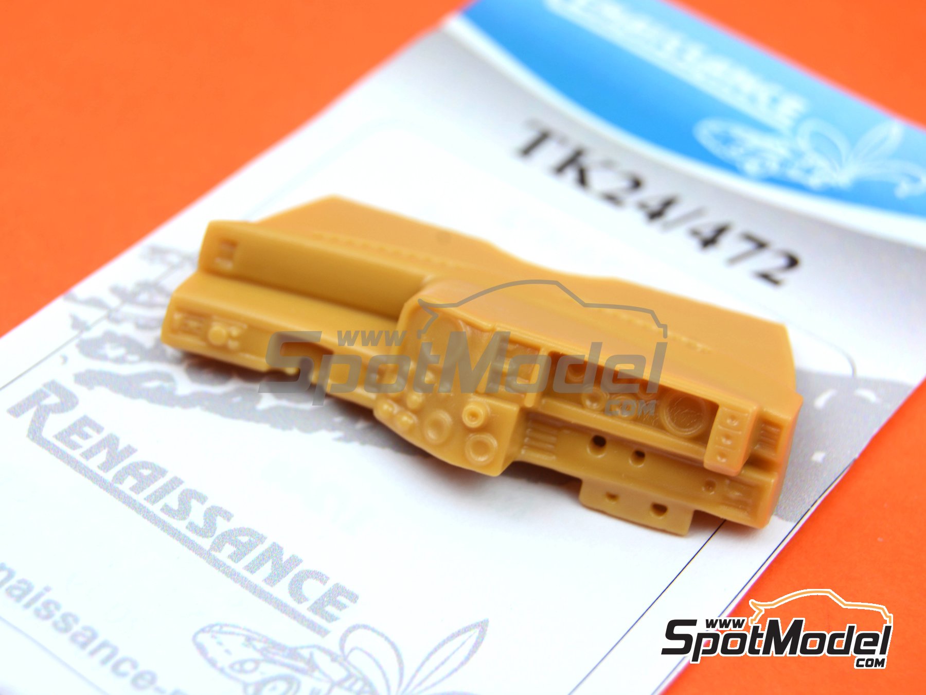 Image 3: MG Metro 6R4 Group B | Dashboard in 1/24 scale manufactured by Renaissance Models (ref.&nbsp;TK24-472, also TK24/472)