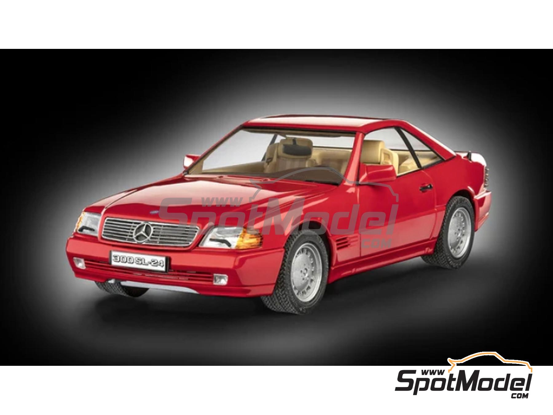 Image 2: Mercedes-Benz 300 SL-24 Coup&eacute; - 5 x 10ml + 1 x 25gr | Maqueta de coche en escala&nbsp;1/24 fabricado por Revell (ref.&nbsp;REV05615, tambien 4009803056159 y 05615)