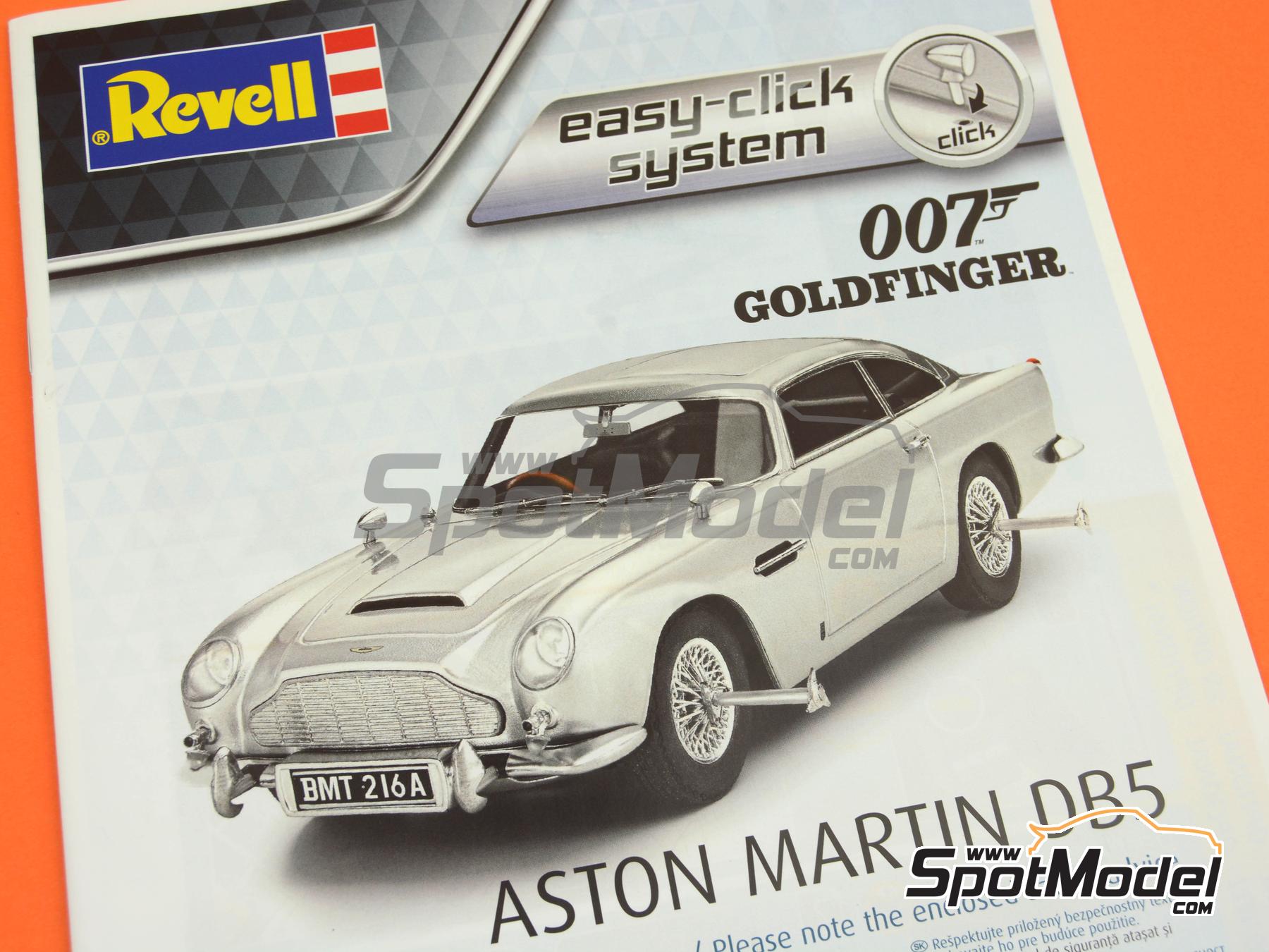 James Bond Aston Martin DB5 Model Kit Goldfinger Revell