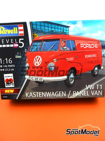 revell vw camper model kit