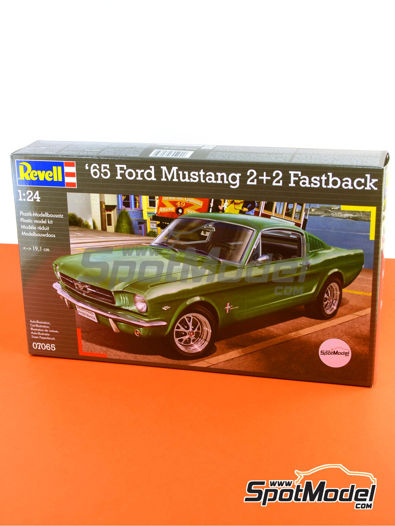 mustang plastic model car kits