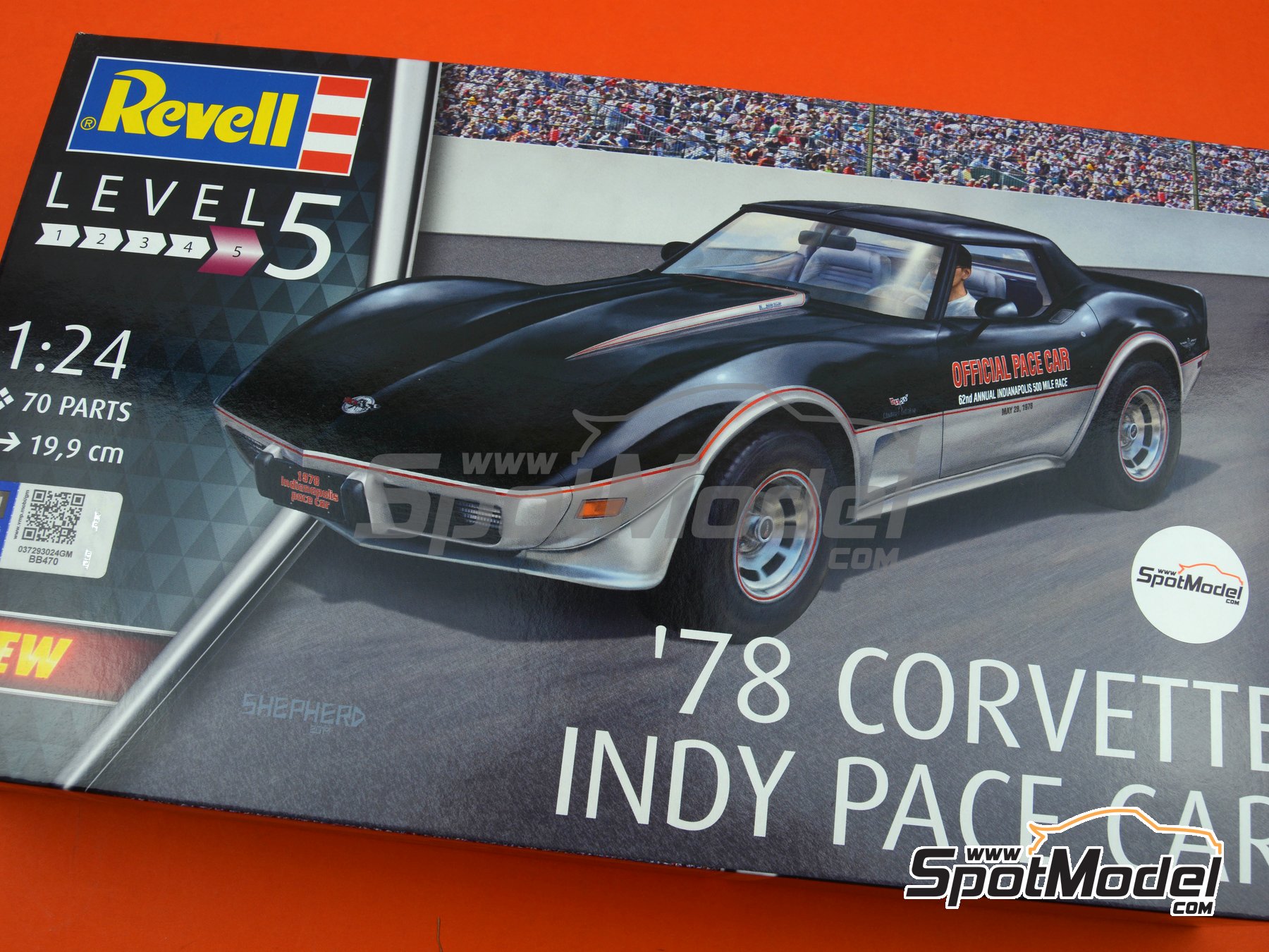 1978 CHEVROLET CORVETTE and INDY PACE CAR GAUGE FACES for 1/24 scale REVELL—READ 