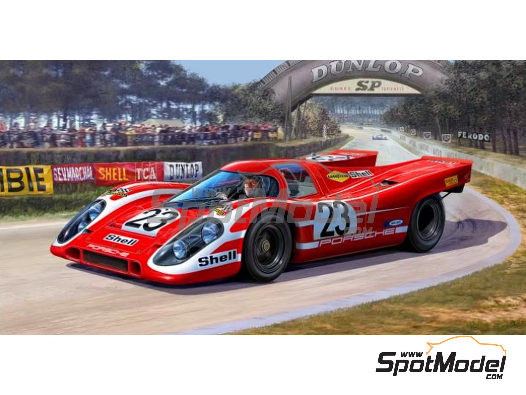 1:43 Scale 1970 PORSCHE 917K #23 Winner 24 Hrs Le Mans Assembly model /gray box 