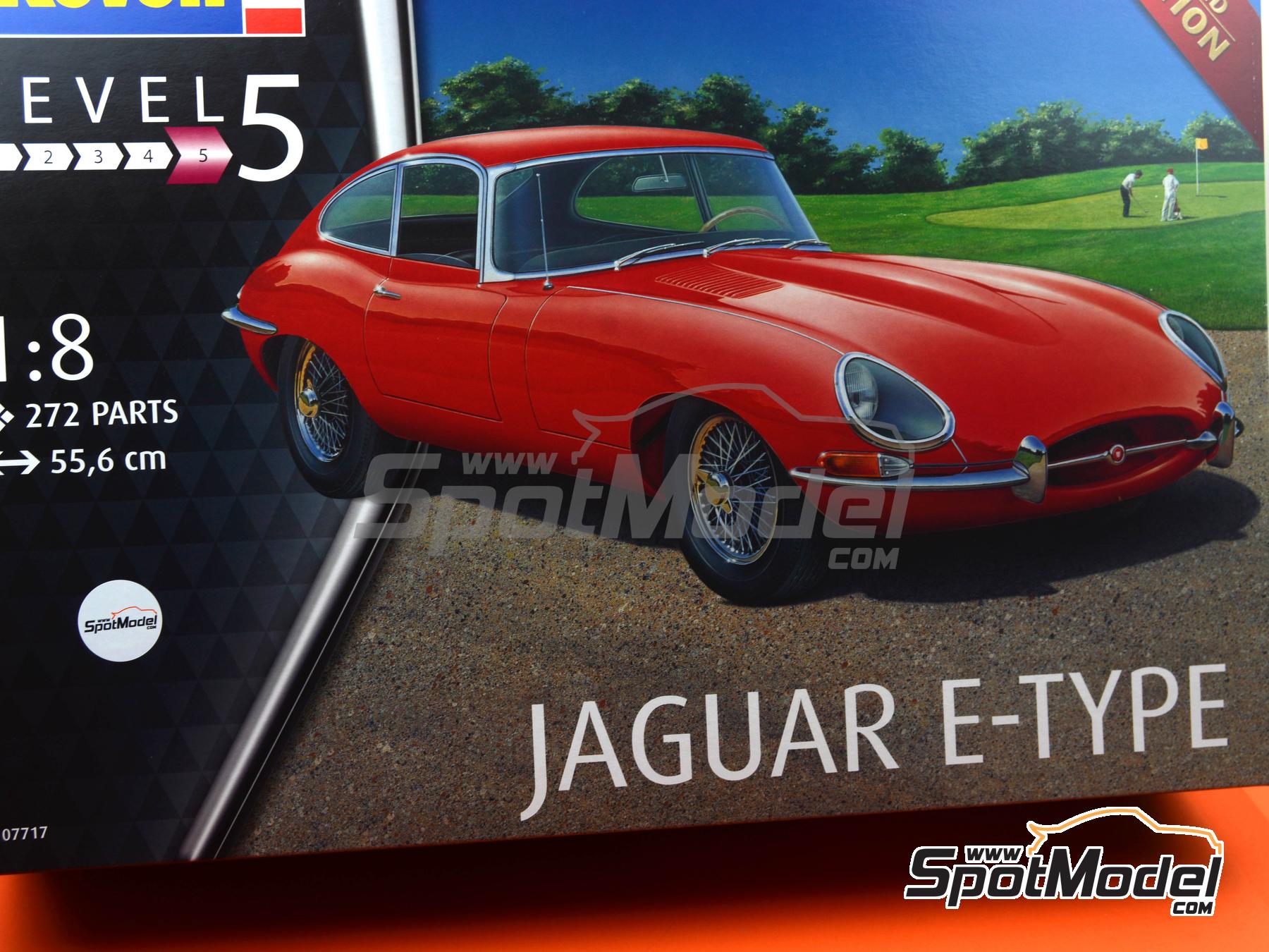 Revell 07717 Jaguar E-Type in 1:8 | Modellbau für alle mit Spaß am Hobby