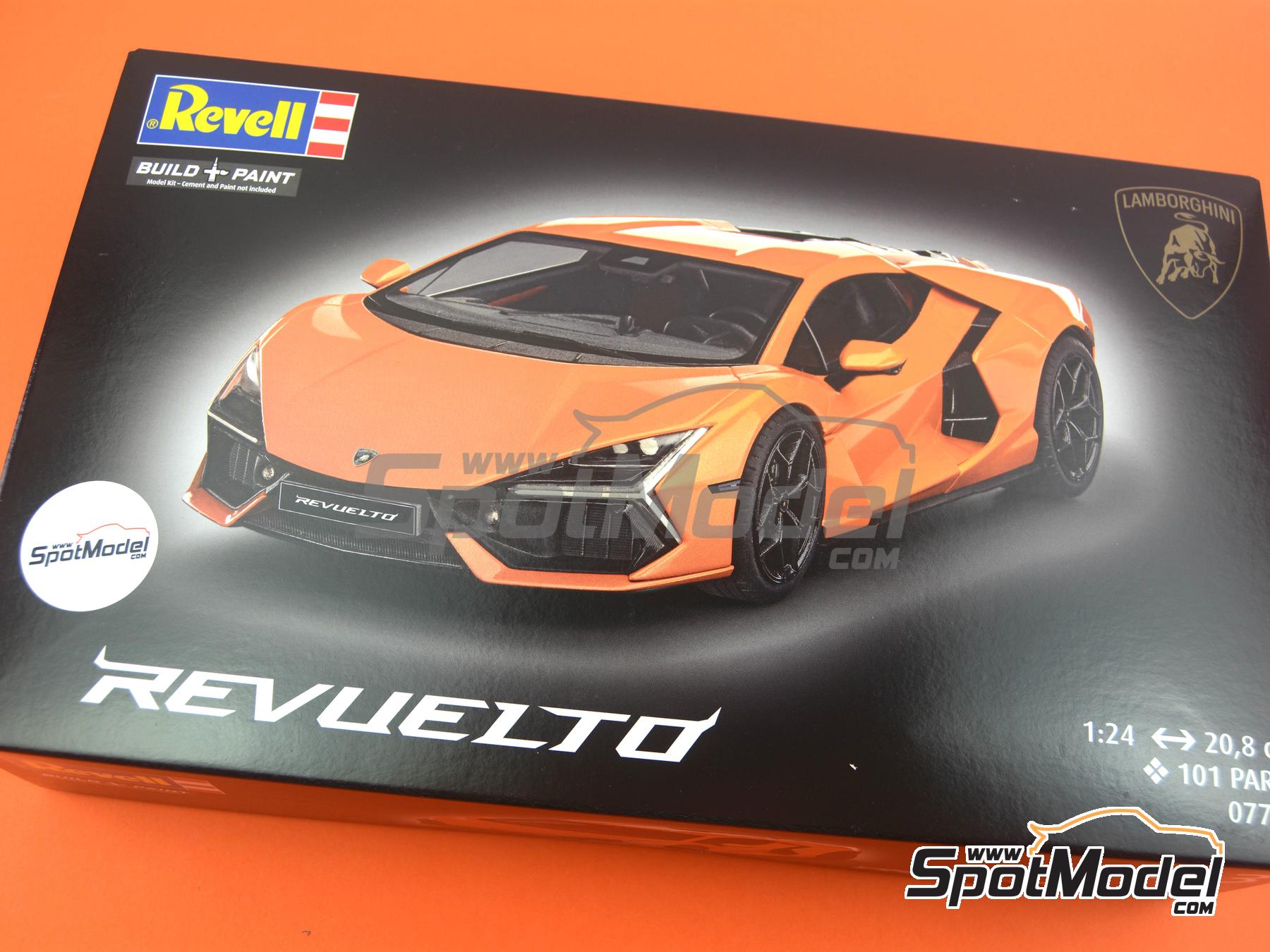 Image 19: Lamborghini Revuelto | Maqueta de coche en escala&nbsp;1/24 fabricado por Revell (ref.&nbsp;REV07723, tambien 4009803077239 y 07723)