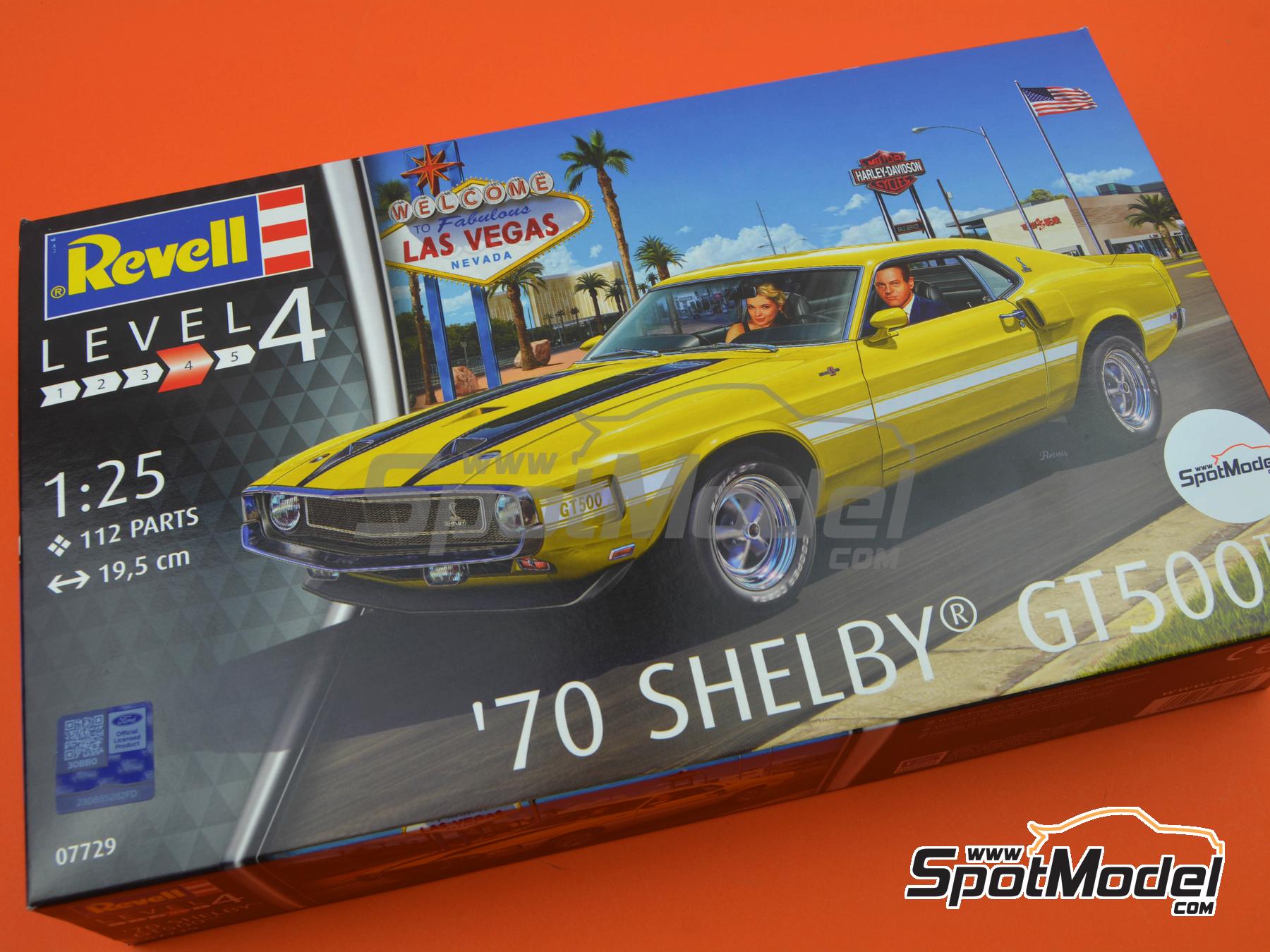Revell 07729: Car scale model kit 1/25 scale - Shelby Ford