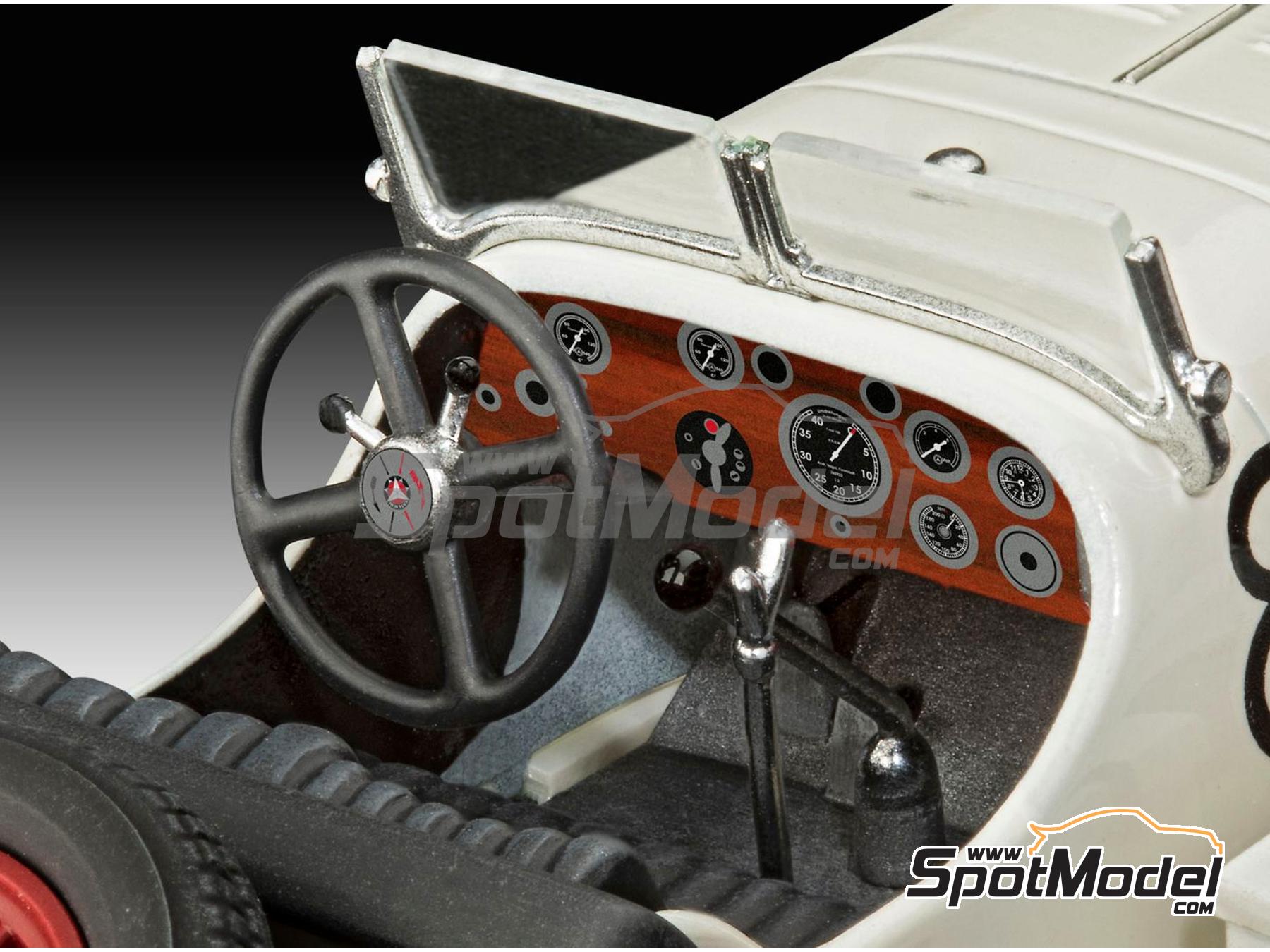 Image 4: Mercedes Benz SSKL - Mille Miglia 1931 | Maqueta en escala 1/32 fabricado por Revell (ref. REV07737, tambien 4009803077376 y 07737)