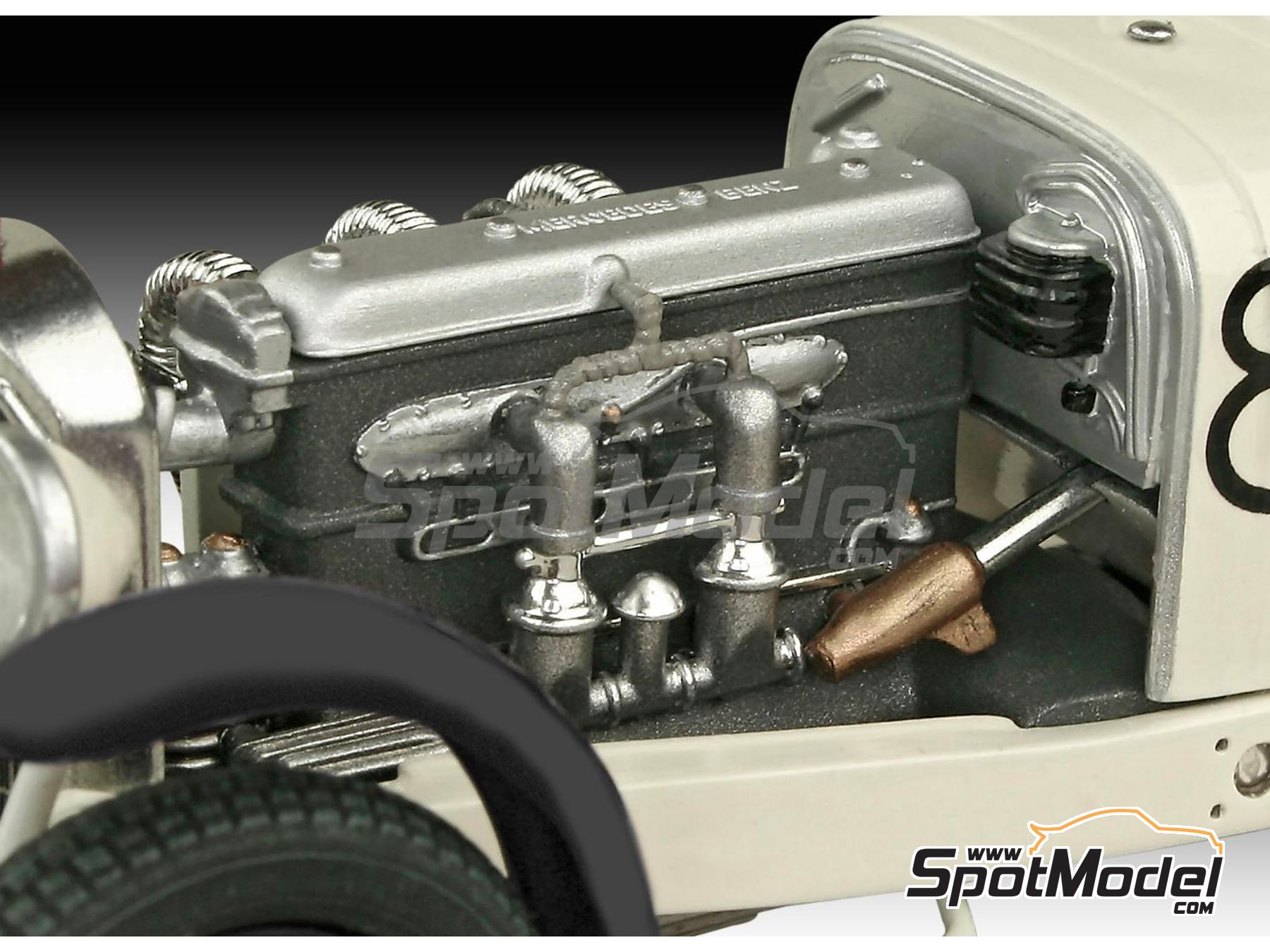Image 7: Mercedes Benz SSKL - Mille Miglia 1931 | Maqueta en escala 1/32 fabricado por Revell (ref. REV07737, tambien 4009803077376 y 07737)